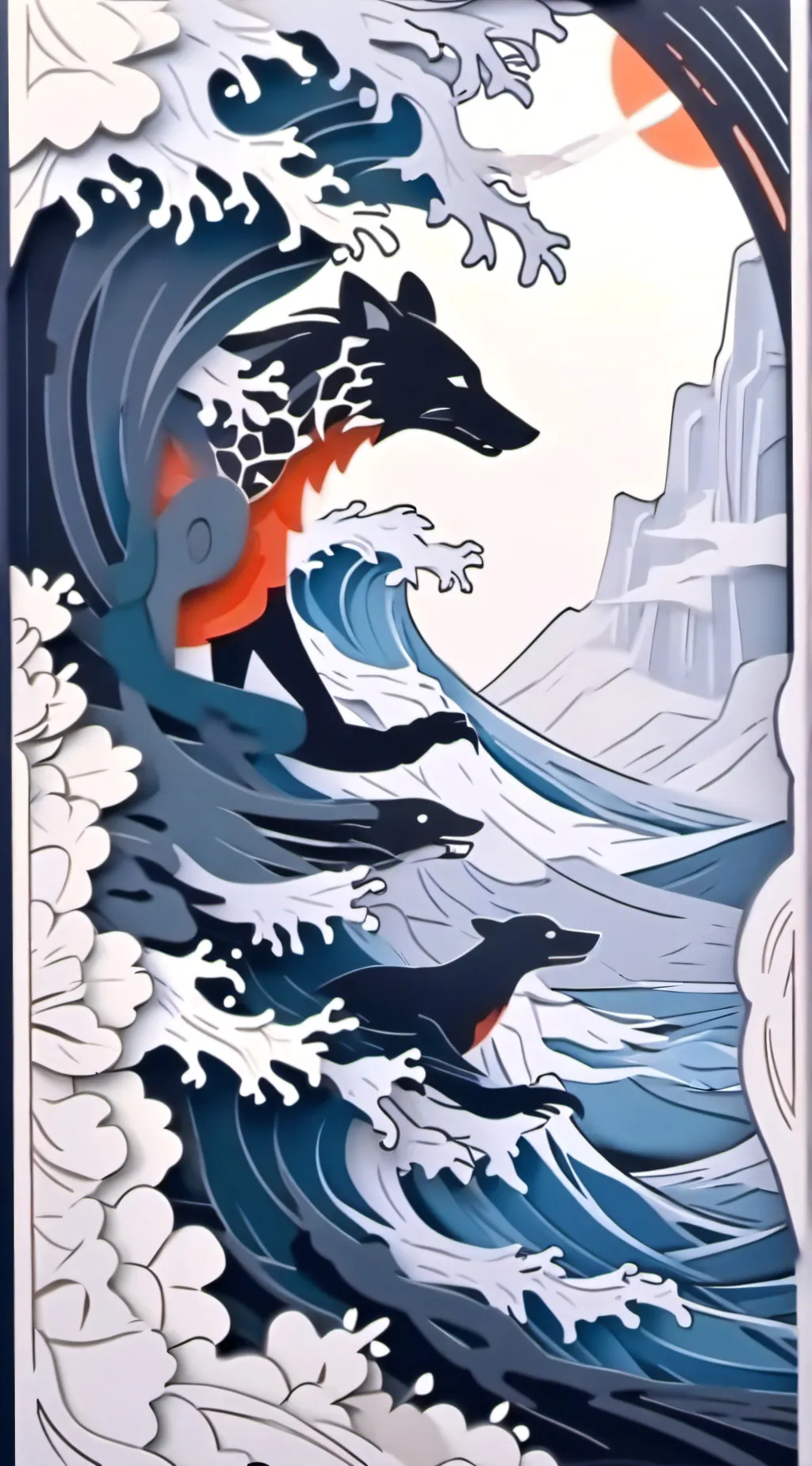 ai character: Blame the werewolf background