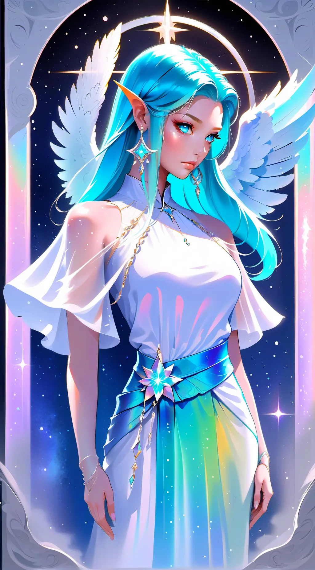 ai character: ANGELLA background