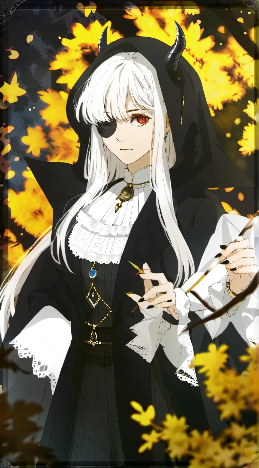 ai character: devil bona background