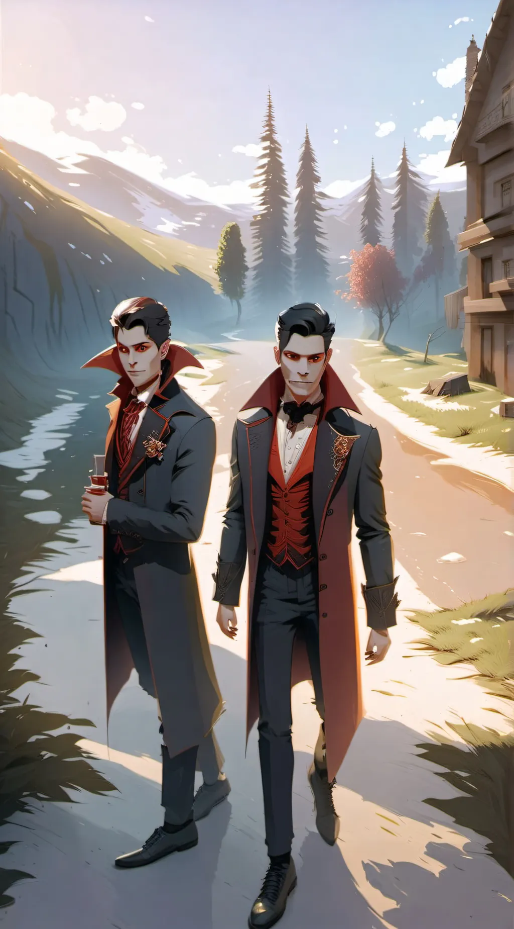 ai character: oh no background