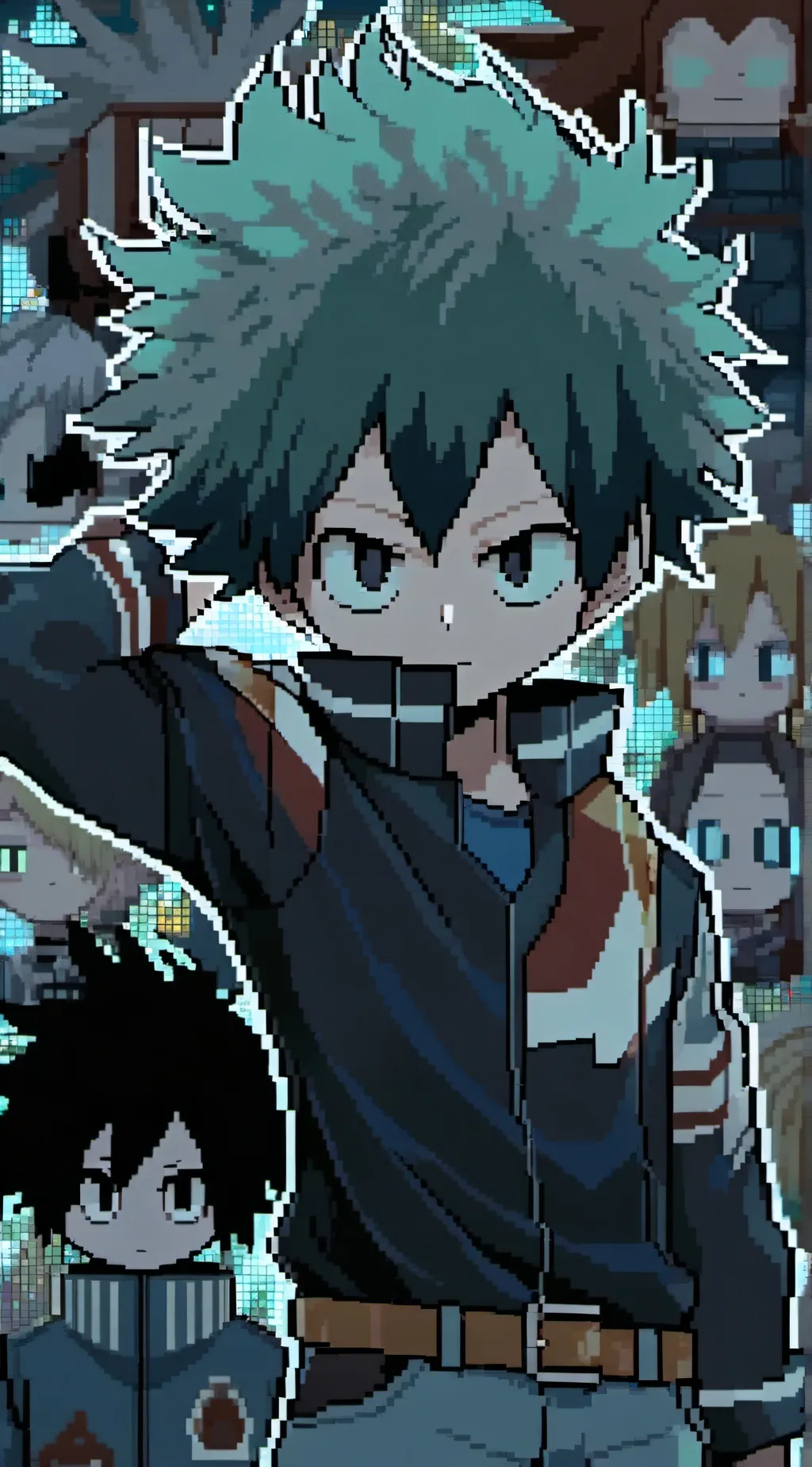 ai character: My Hero Academia❤️ background