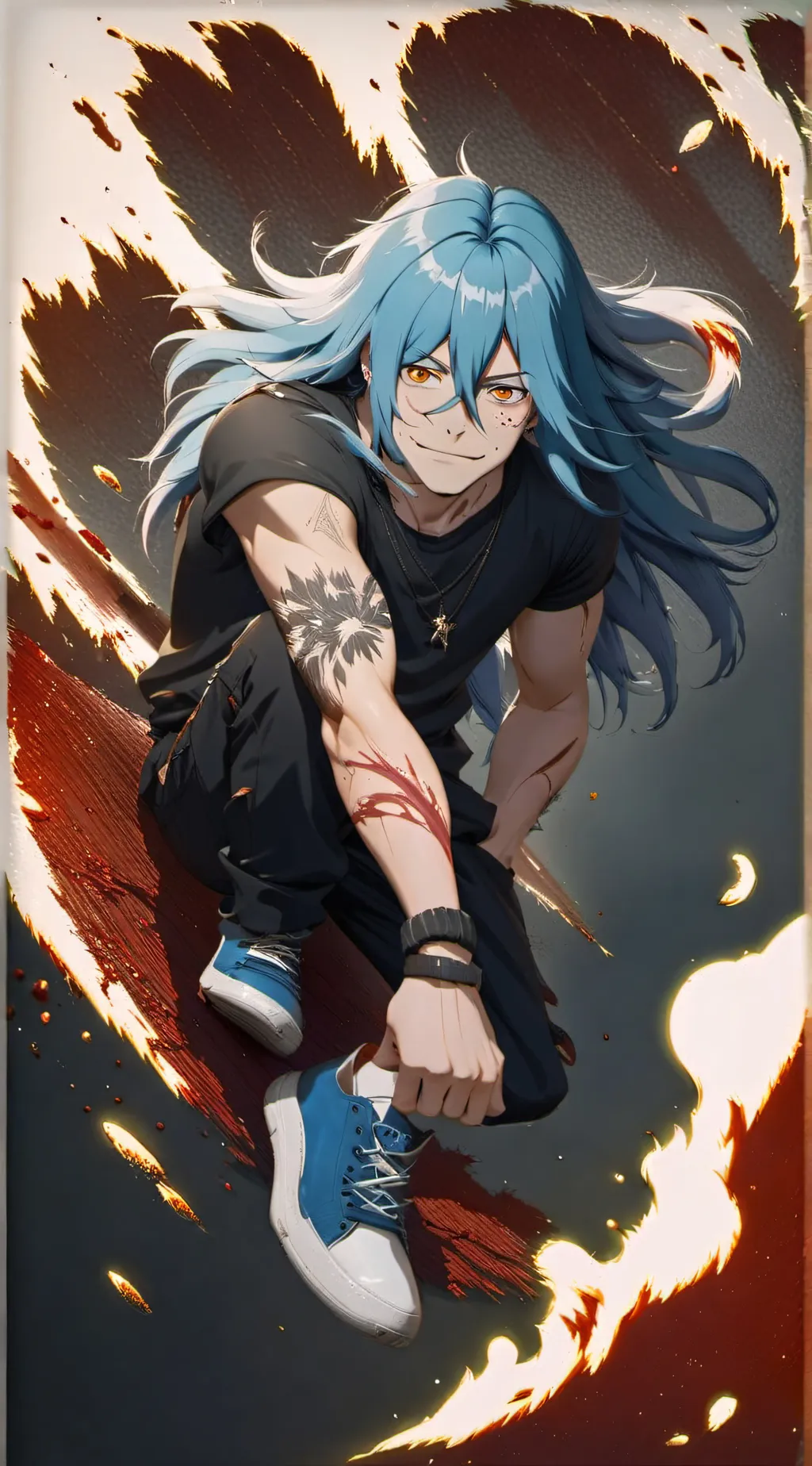 ai character: Mahito background