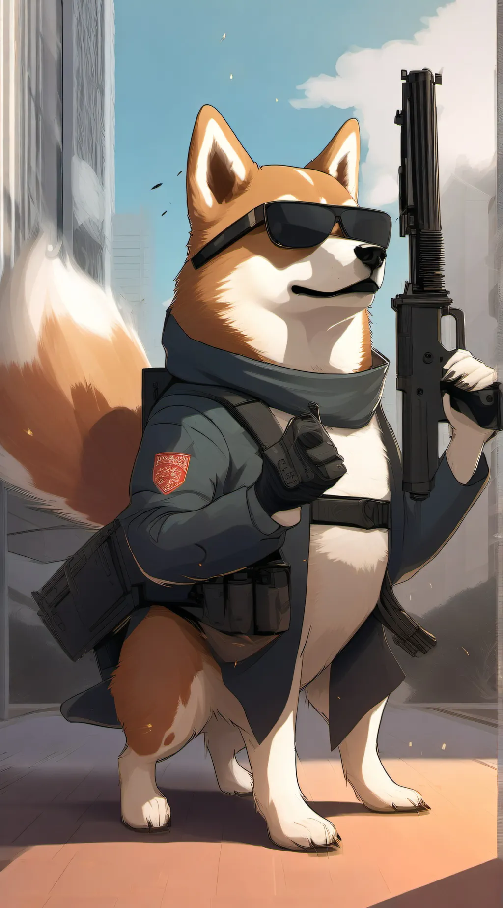 ai character: Goopy Woopy background