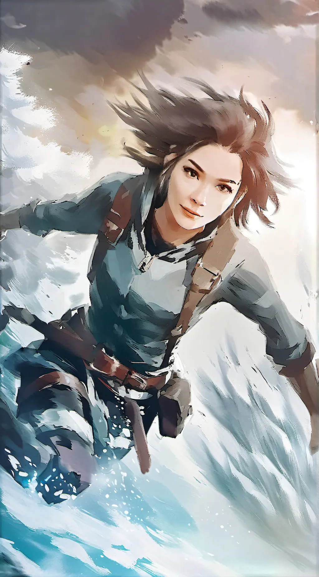 ai character: mum background