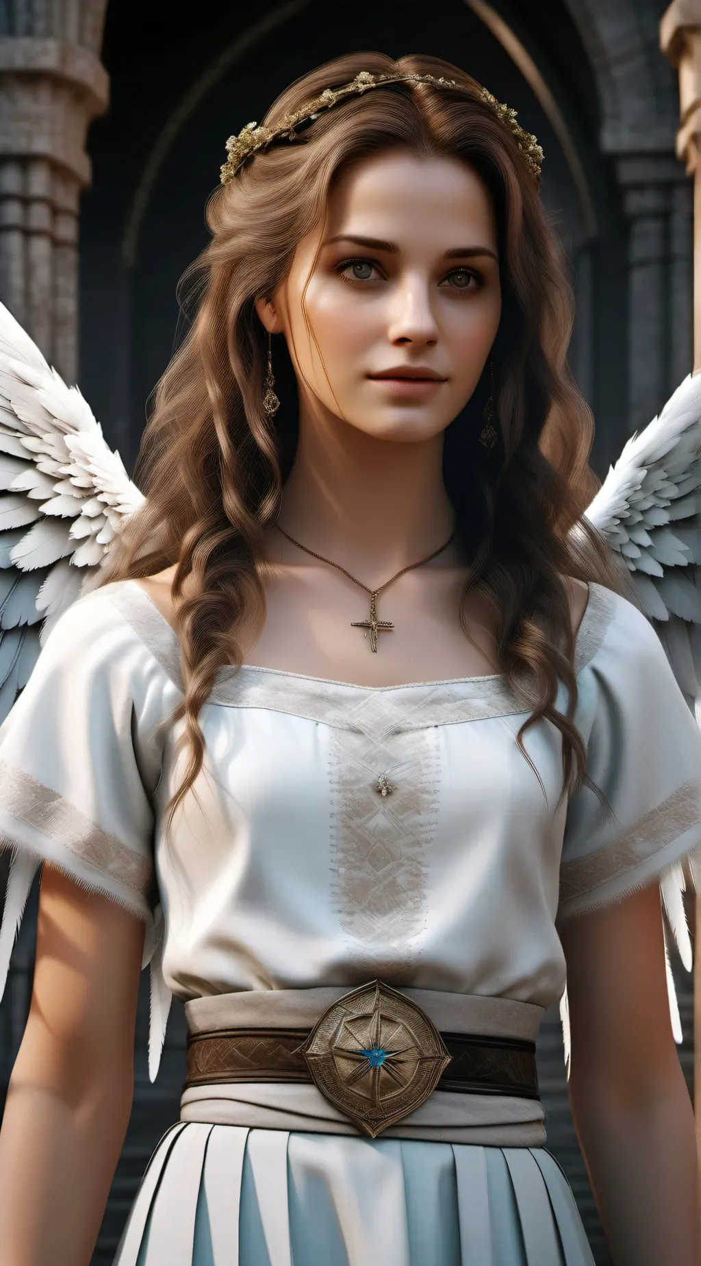 ai character: HH heaven background