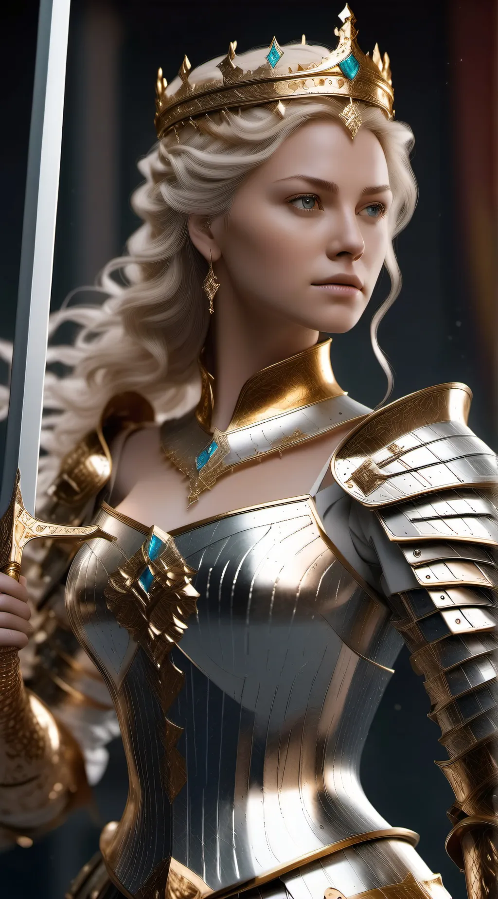 ai character: Lily pendragon background