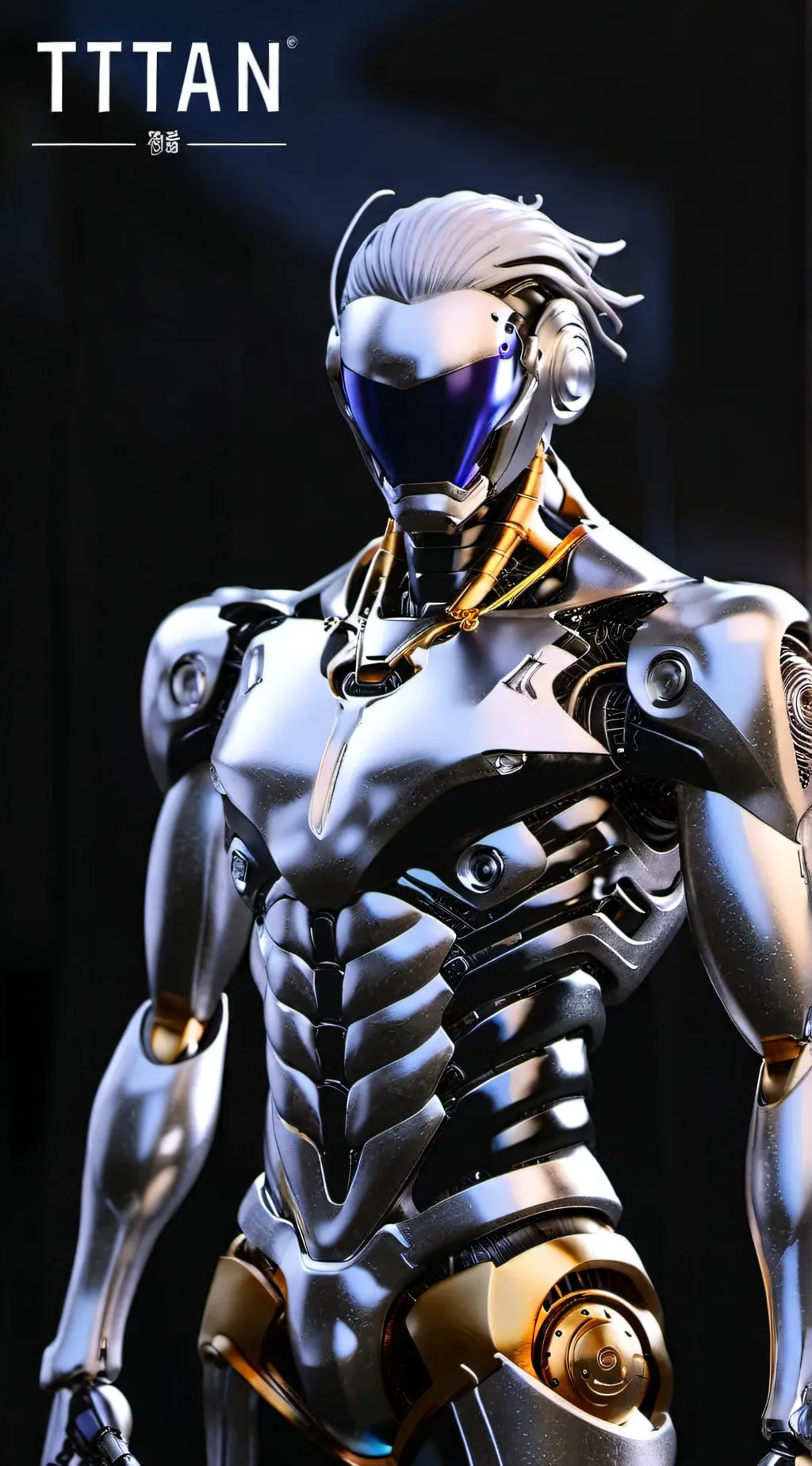 ai character: titan tvman background