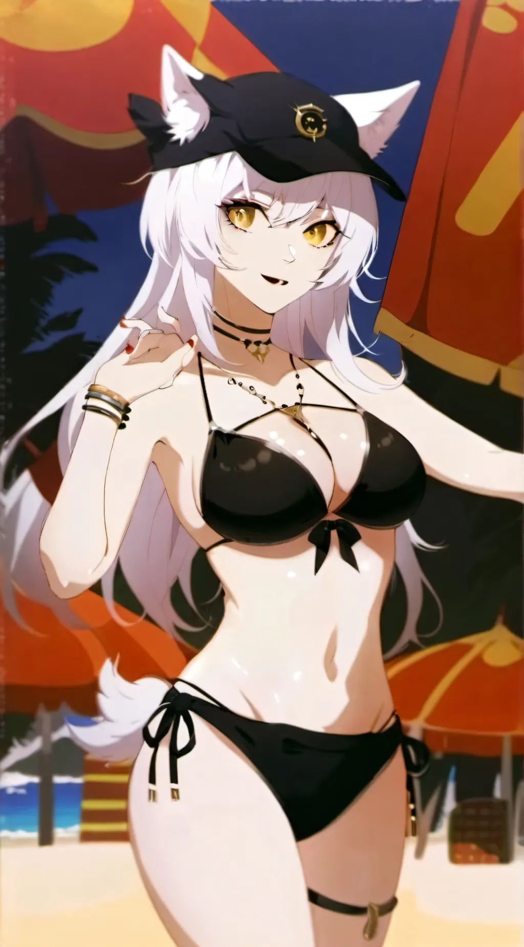 ai character: Alexis  background