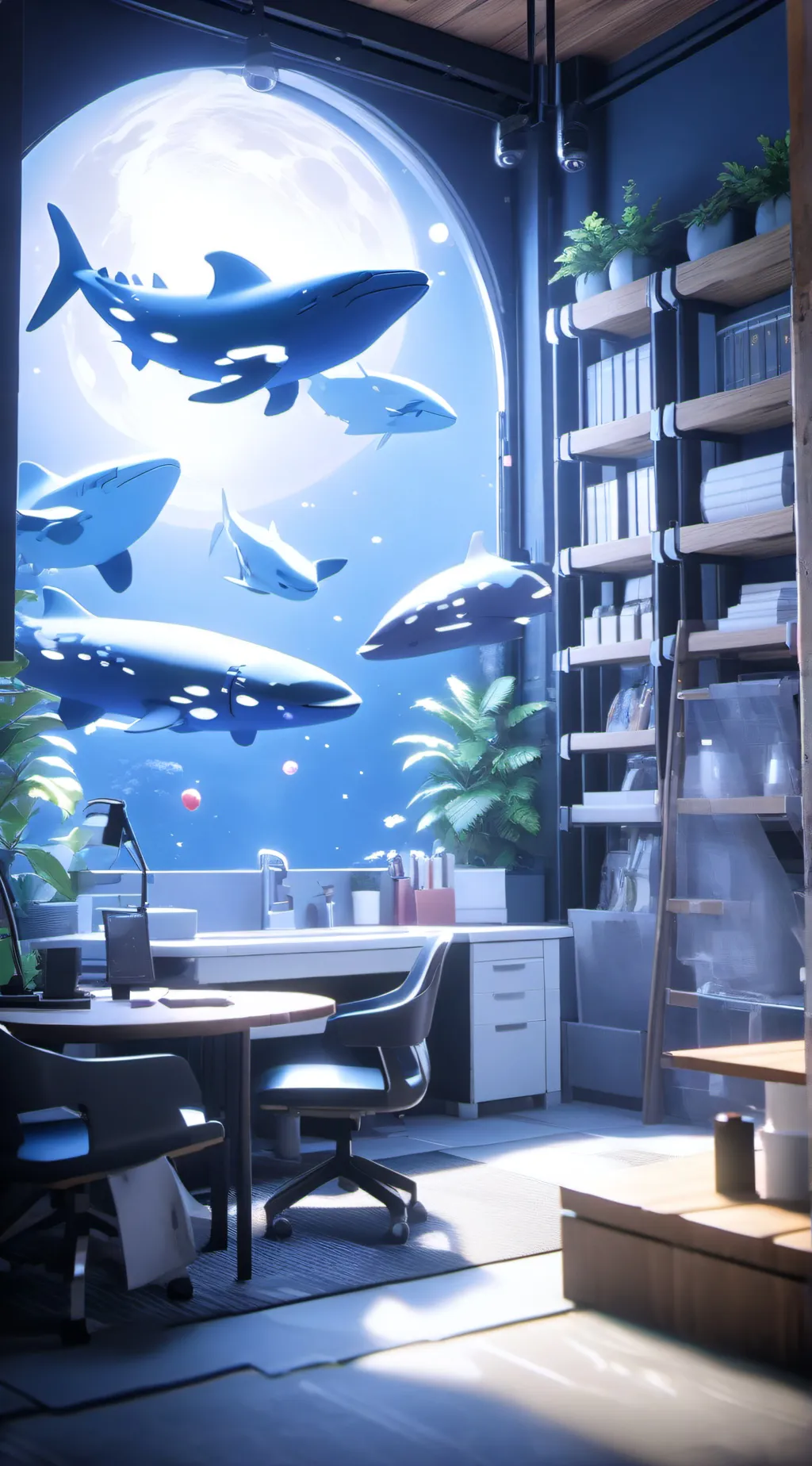 ai character: roblox Brookhaven  background