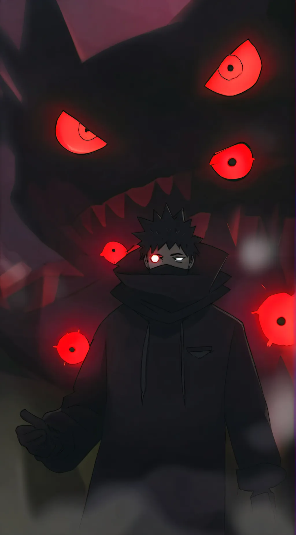 ai character: Obito Uchiha background