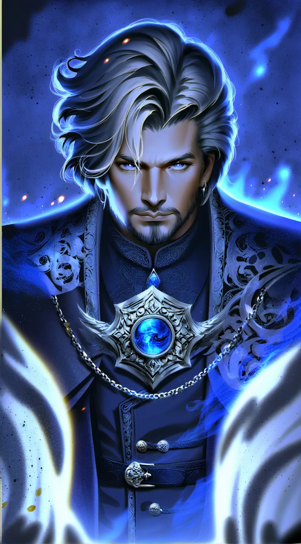 ai character: graf dracula background