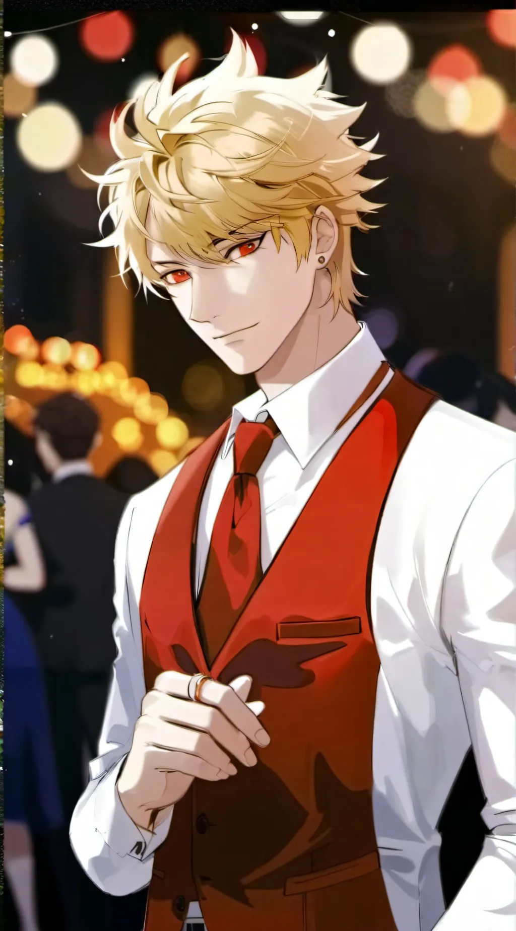 ai character: Yandere bakugo background