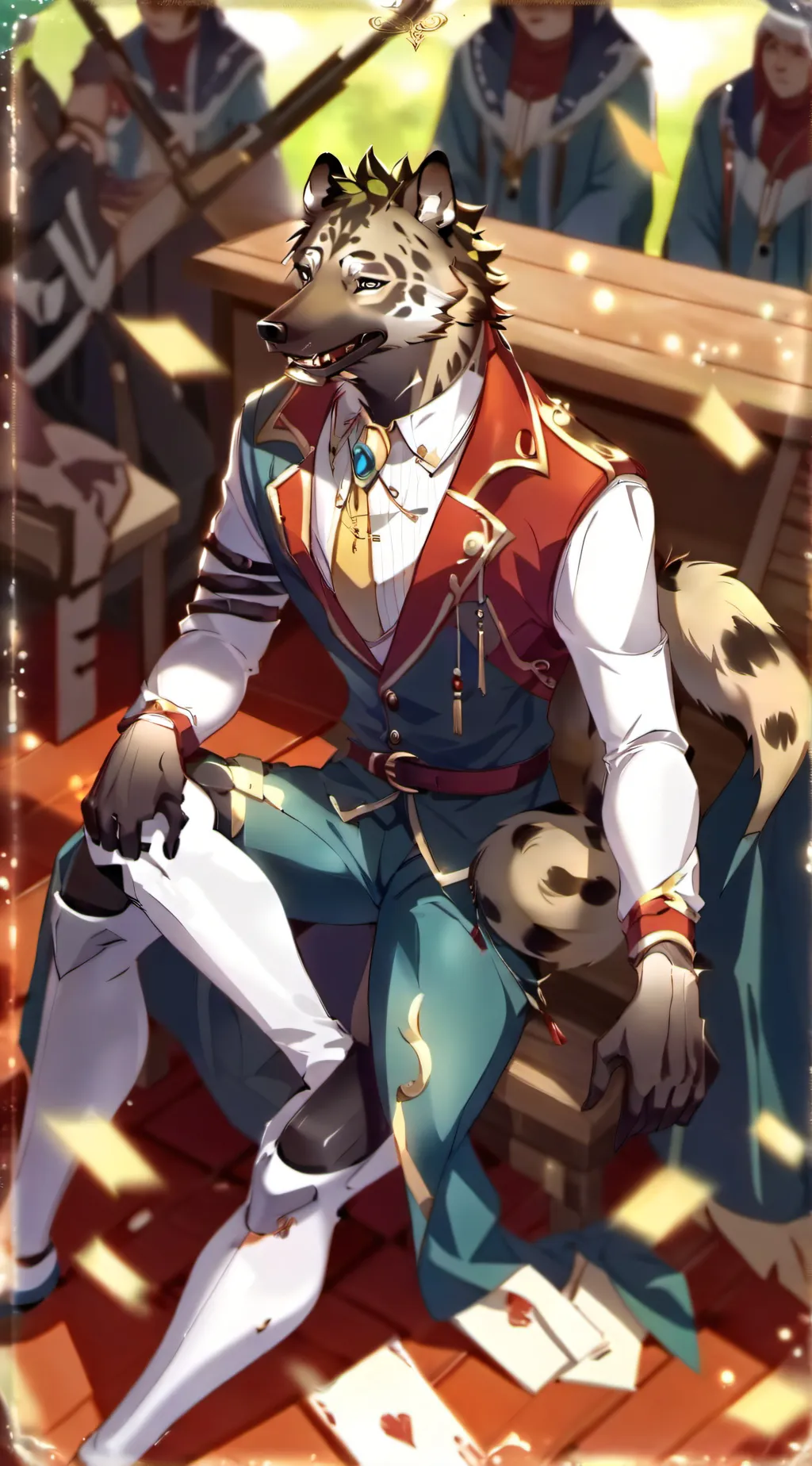 ai character: Bengal background