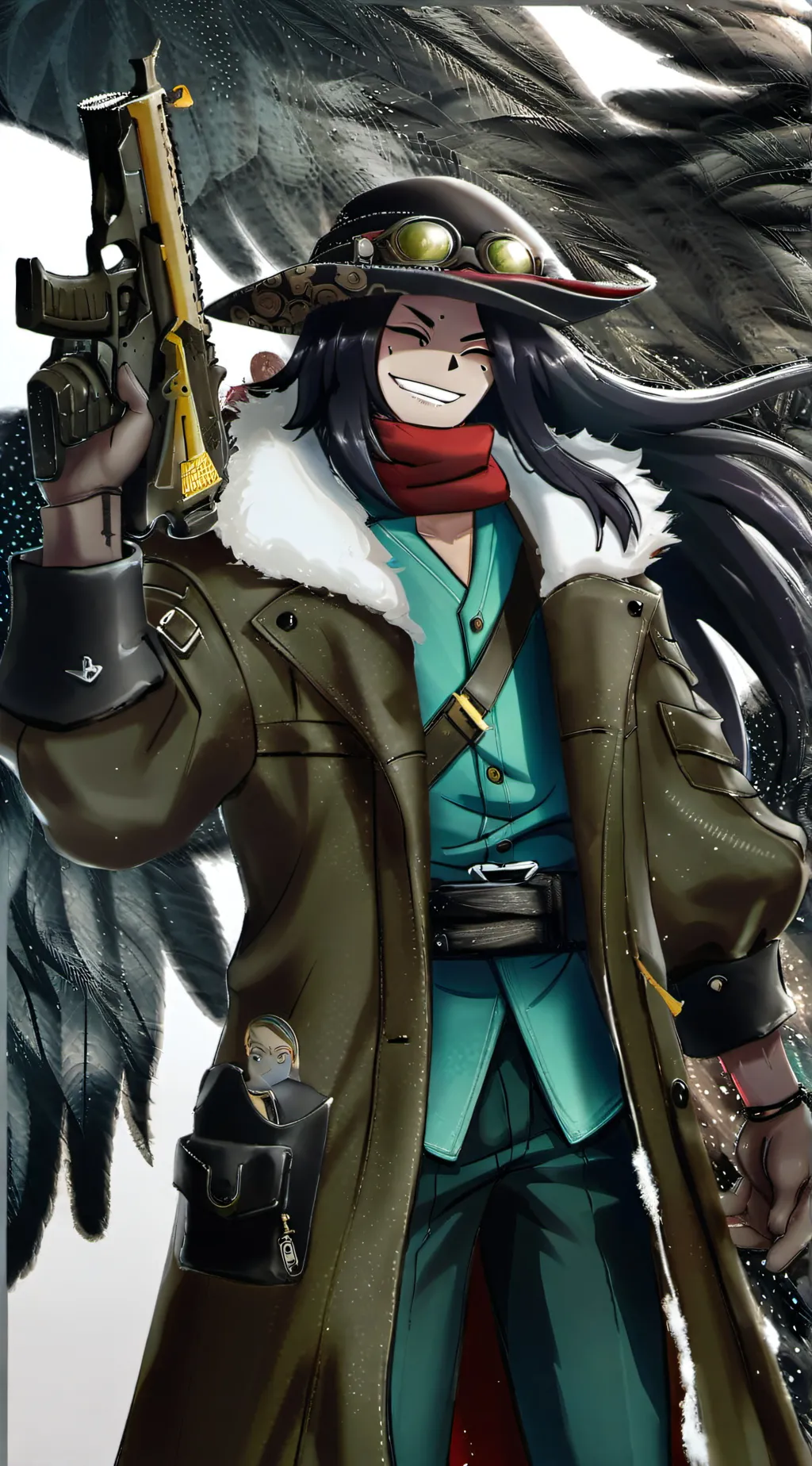 ai character: Fpe Danger Au :3 background