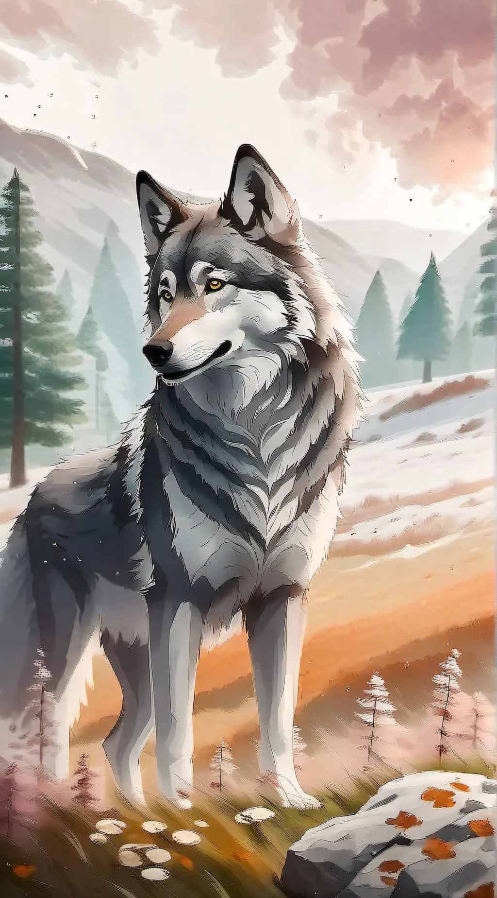 ai character: °¤~ Melody ~¤° background