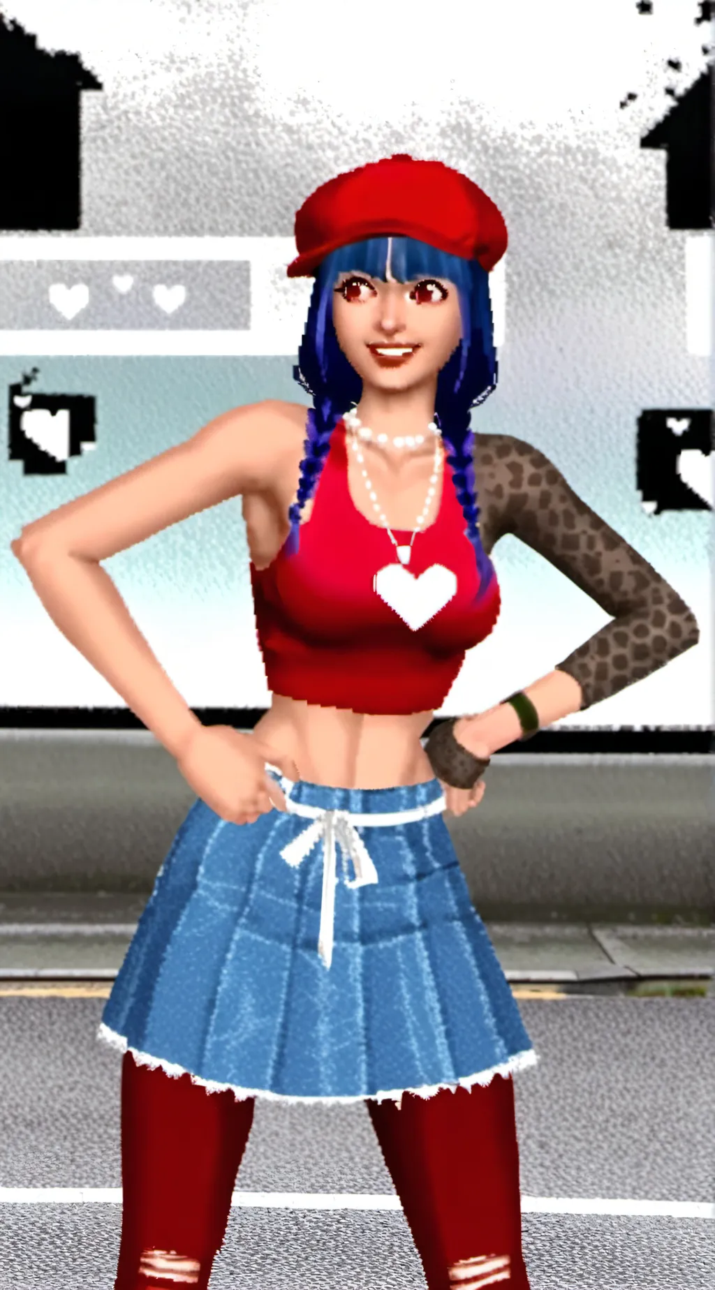 ai character: omadoma background