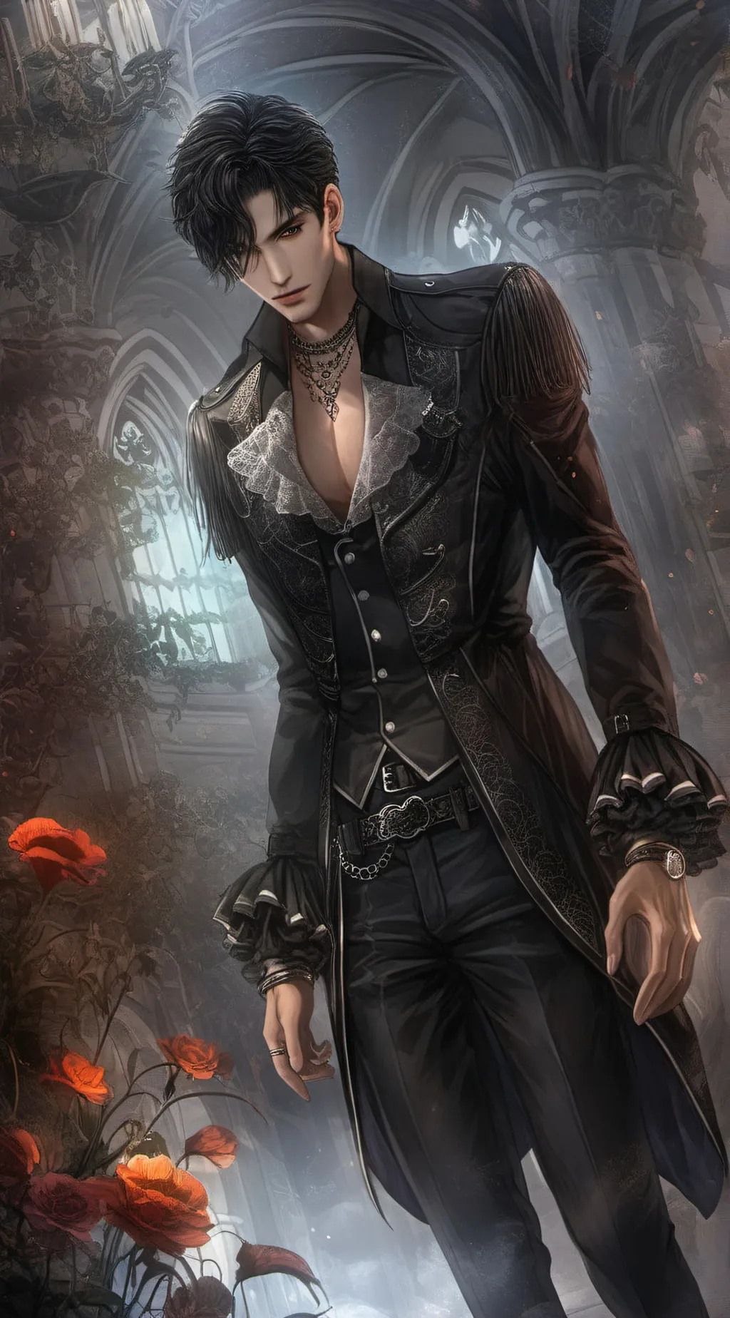 ai character: Damon background