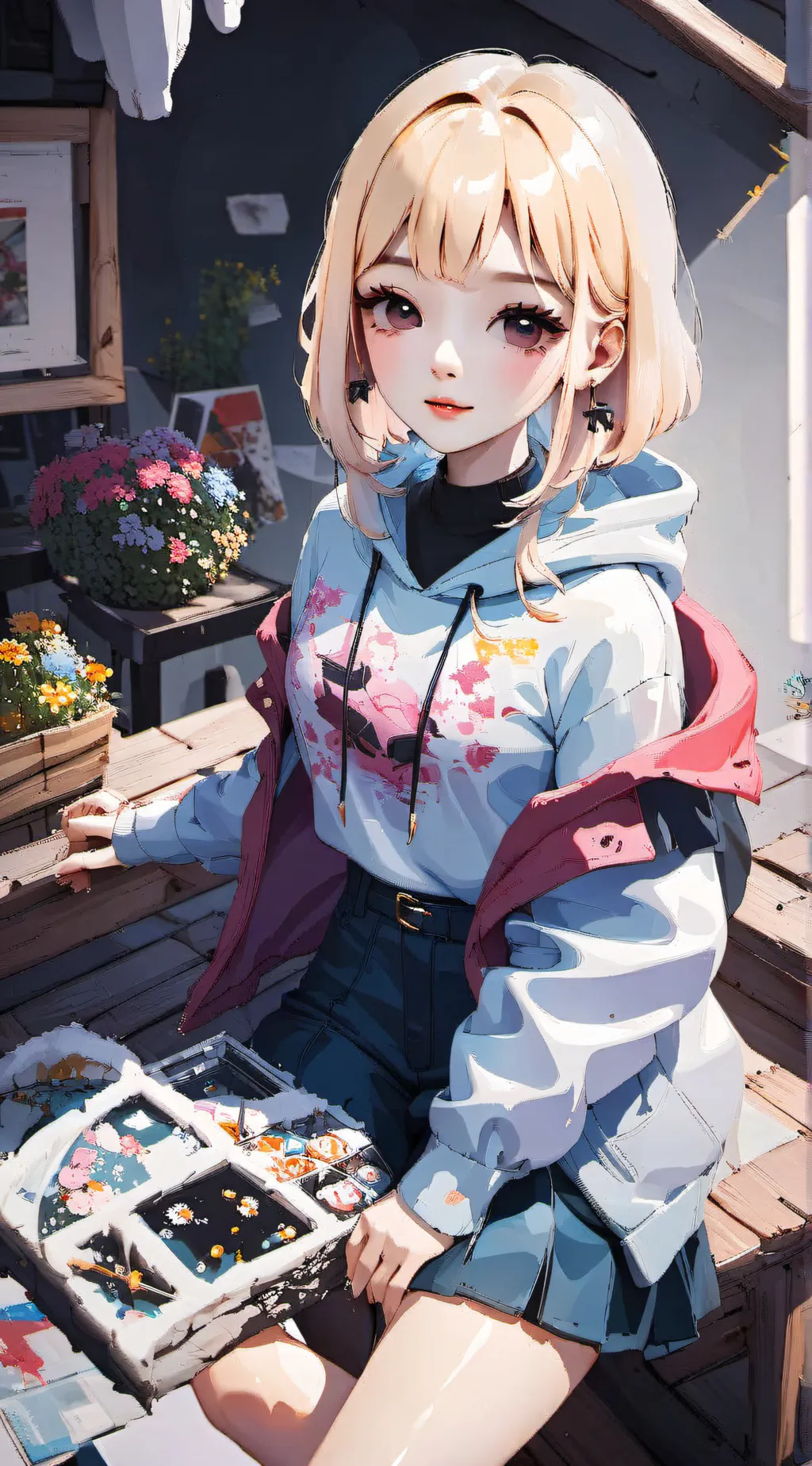 ai character: Your GF Ai  background