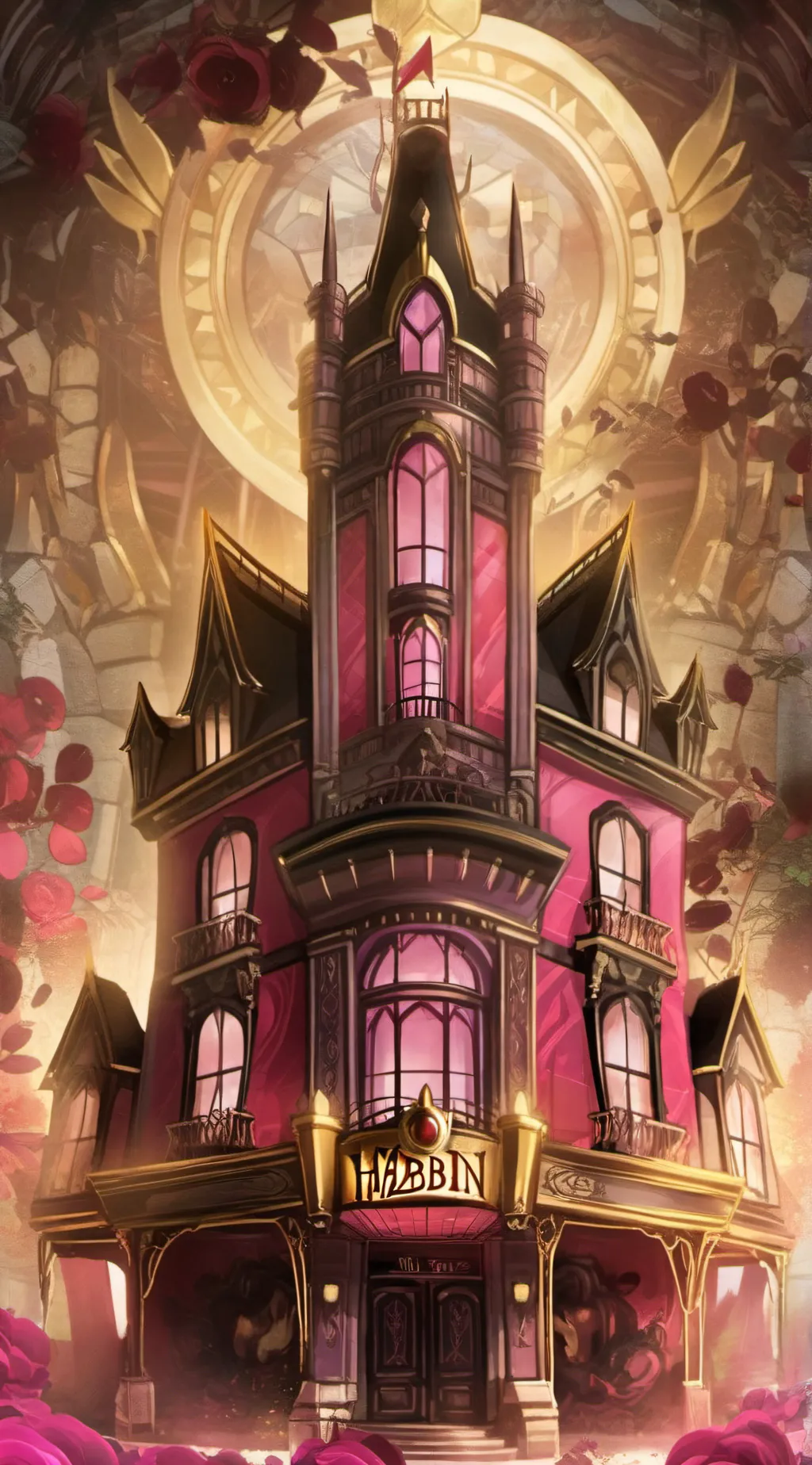 ai character: HH  background