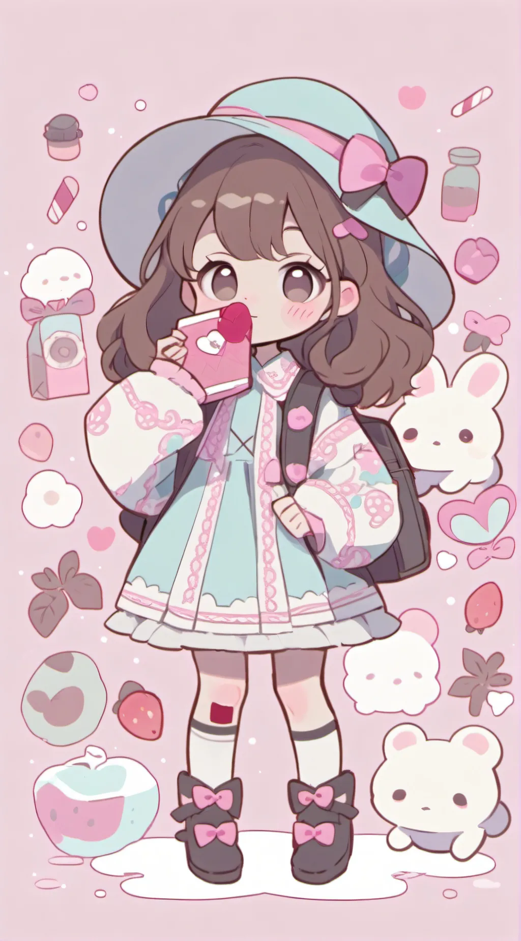 ai character: Mimi background