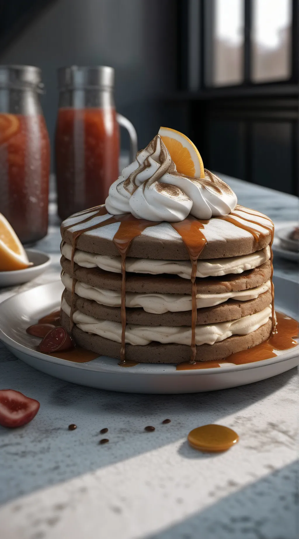 ai character: 🥞  background