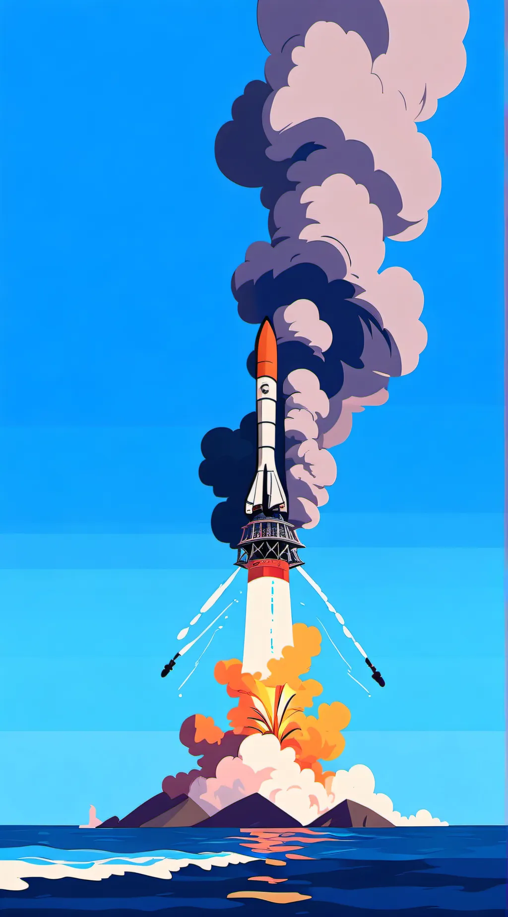 ai character: A bomb background