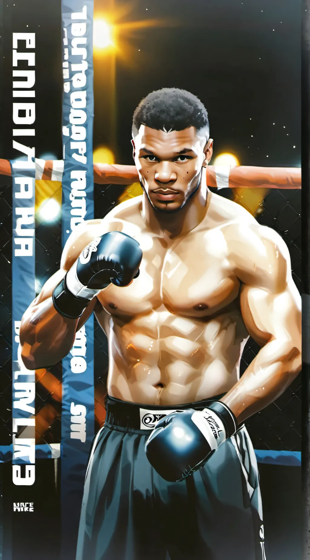 ai character: puncher background