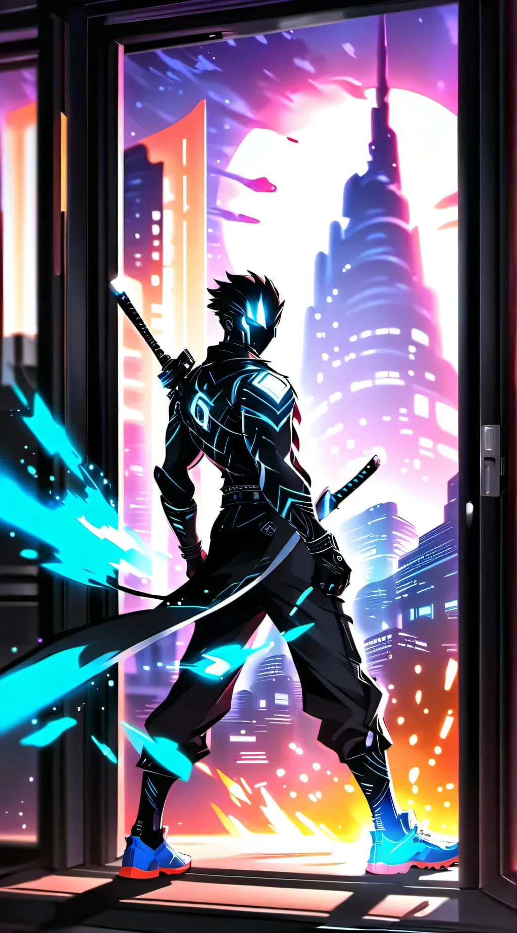 ai character: Evelyn background