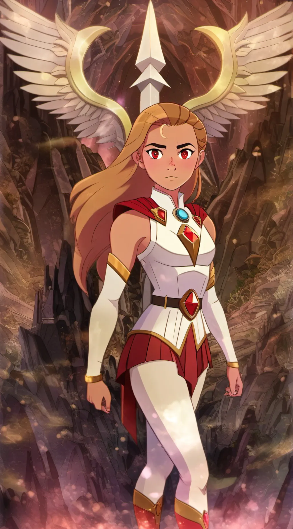 ai character: adora background