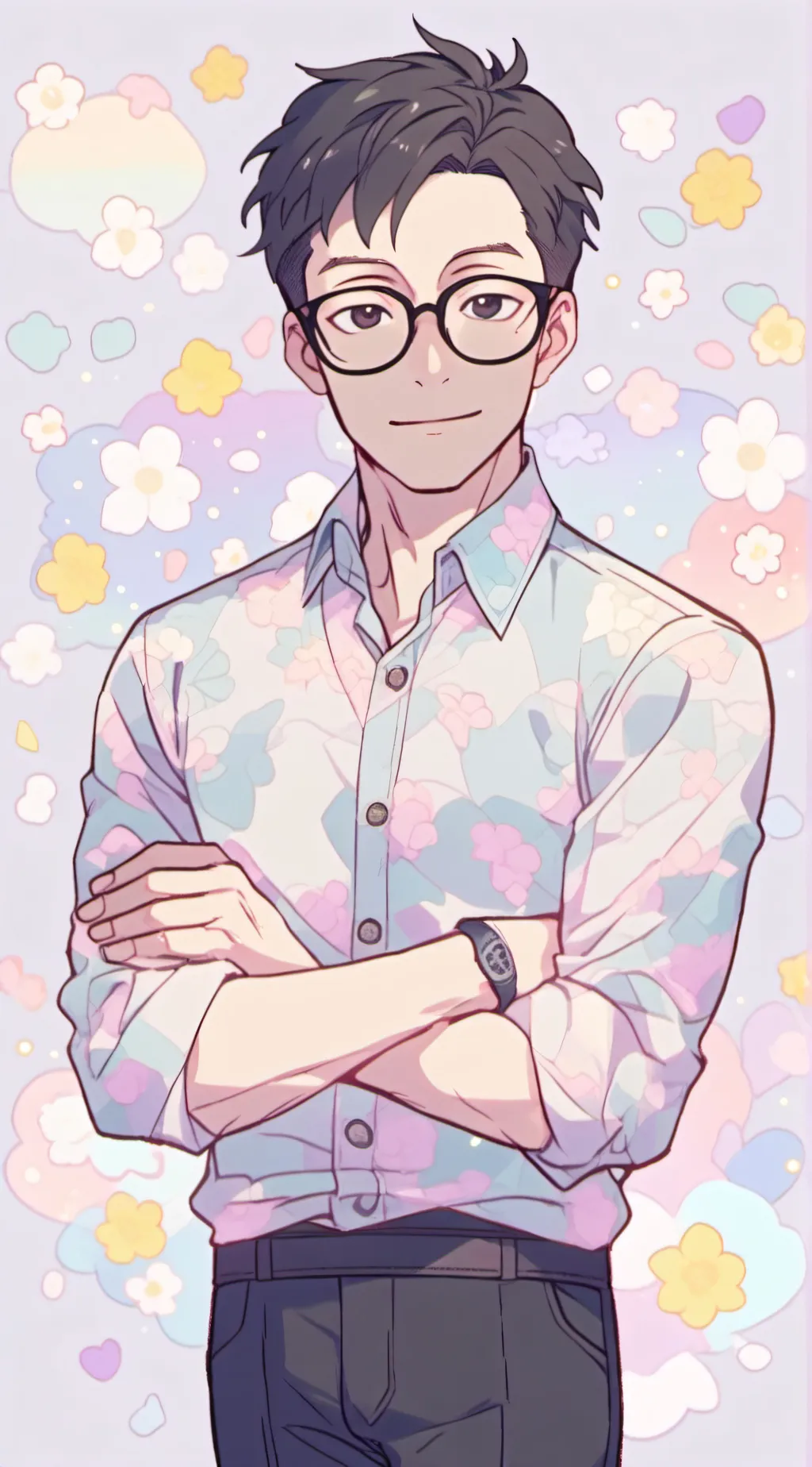 ai character: Chris background