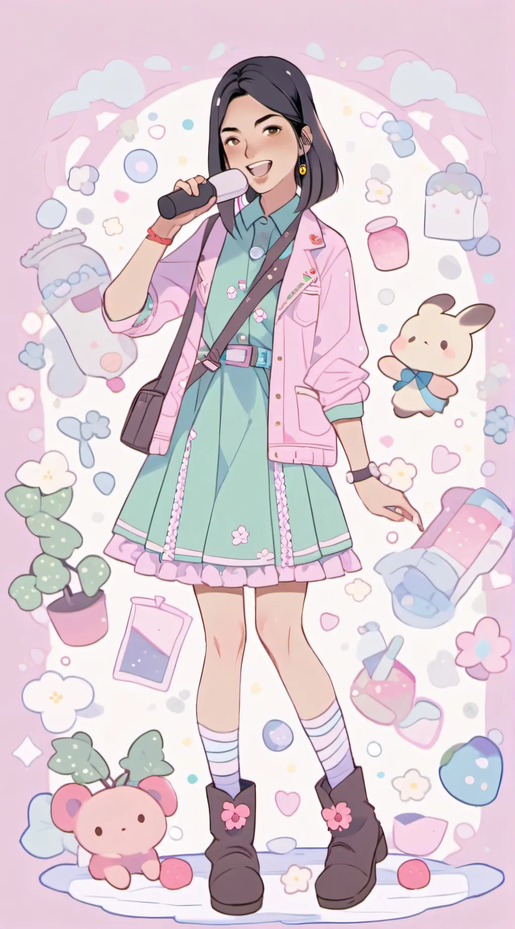 ai character: Kate background