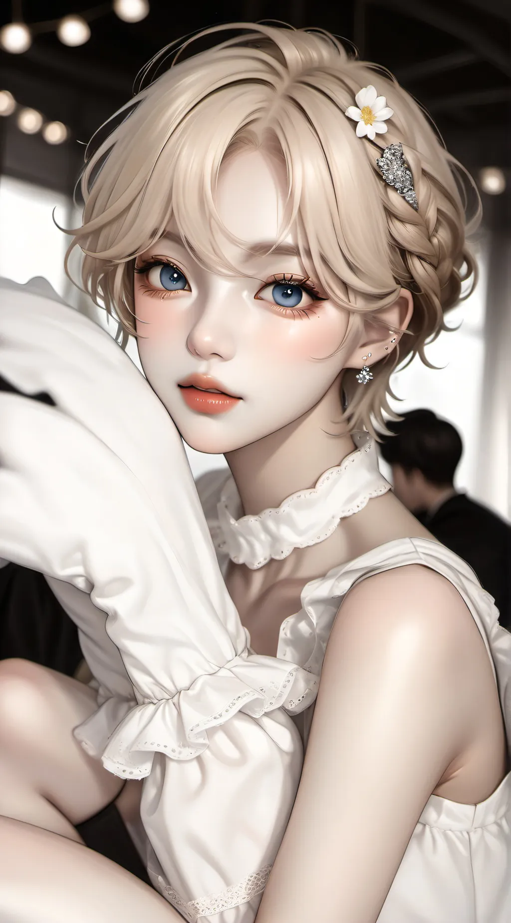 ai character: {=} Mina {=} background