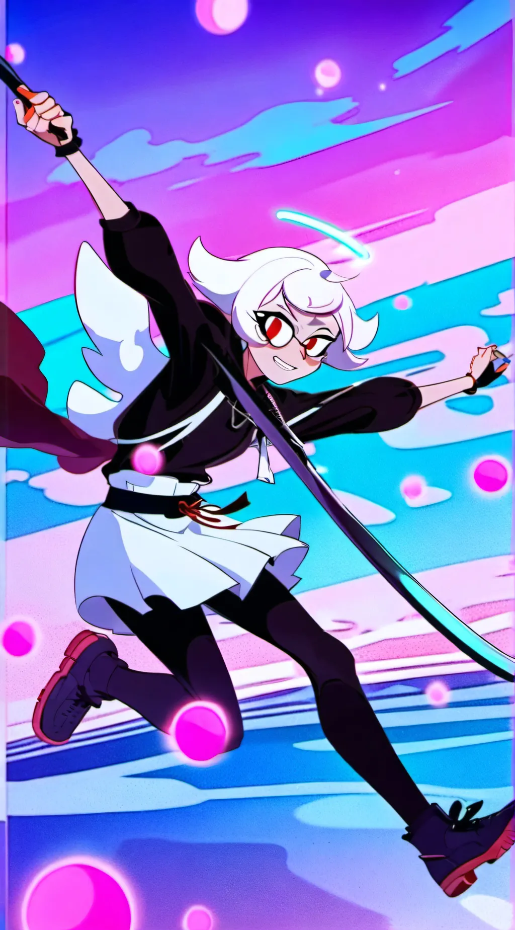 ai character: 🍼•hazbin•👶 background