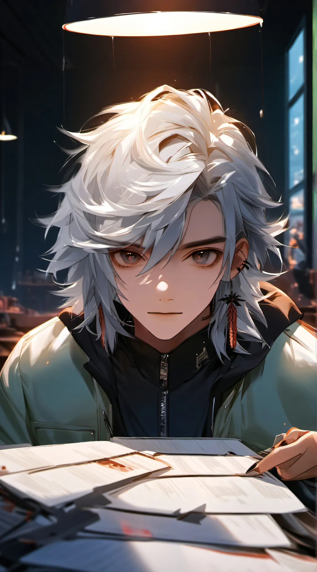 ai character: Rick background