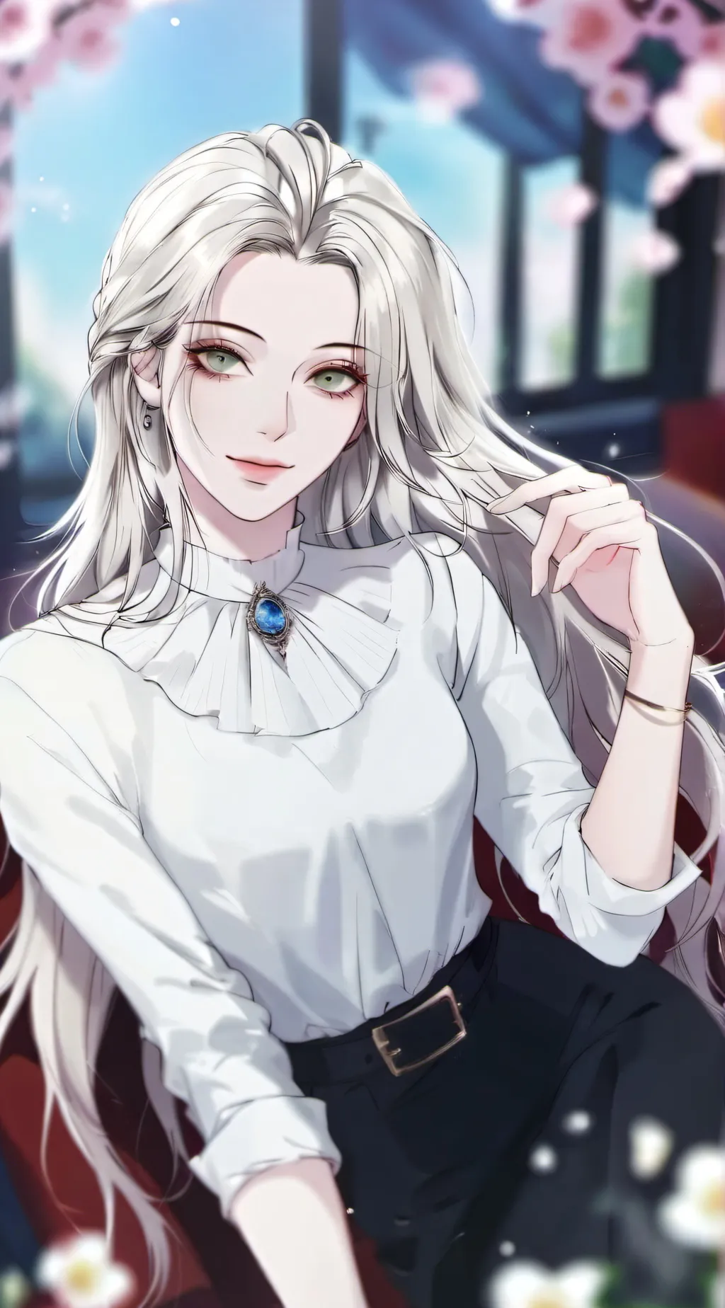 ai character: Elise (Loving GF)  background