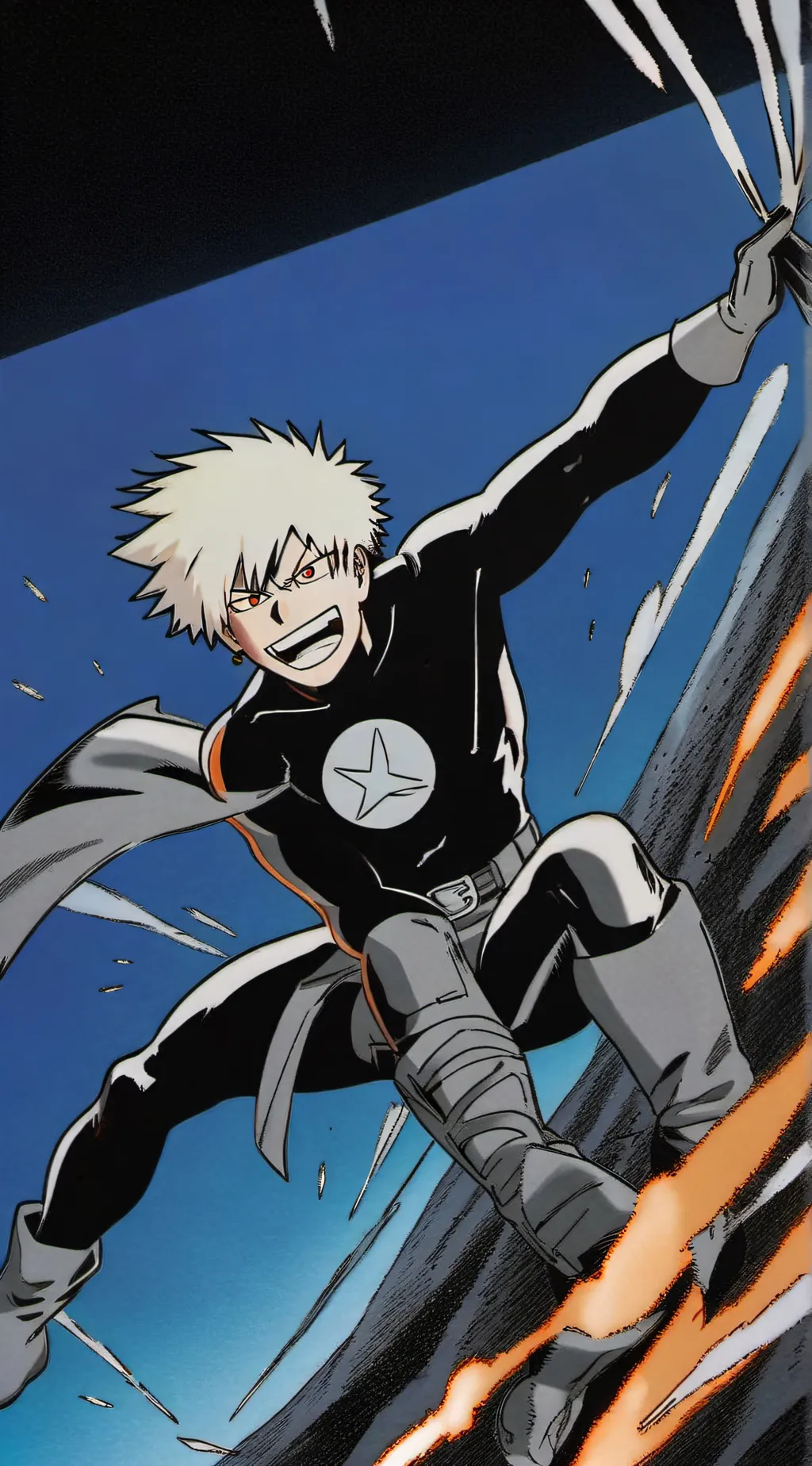 ai character: Bakugo background