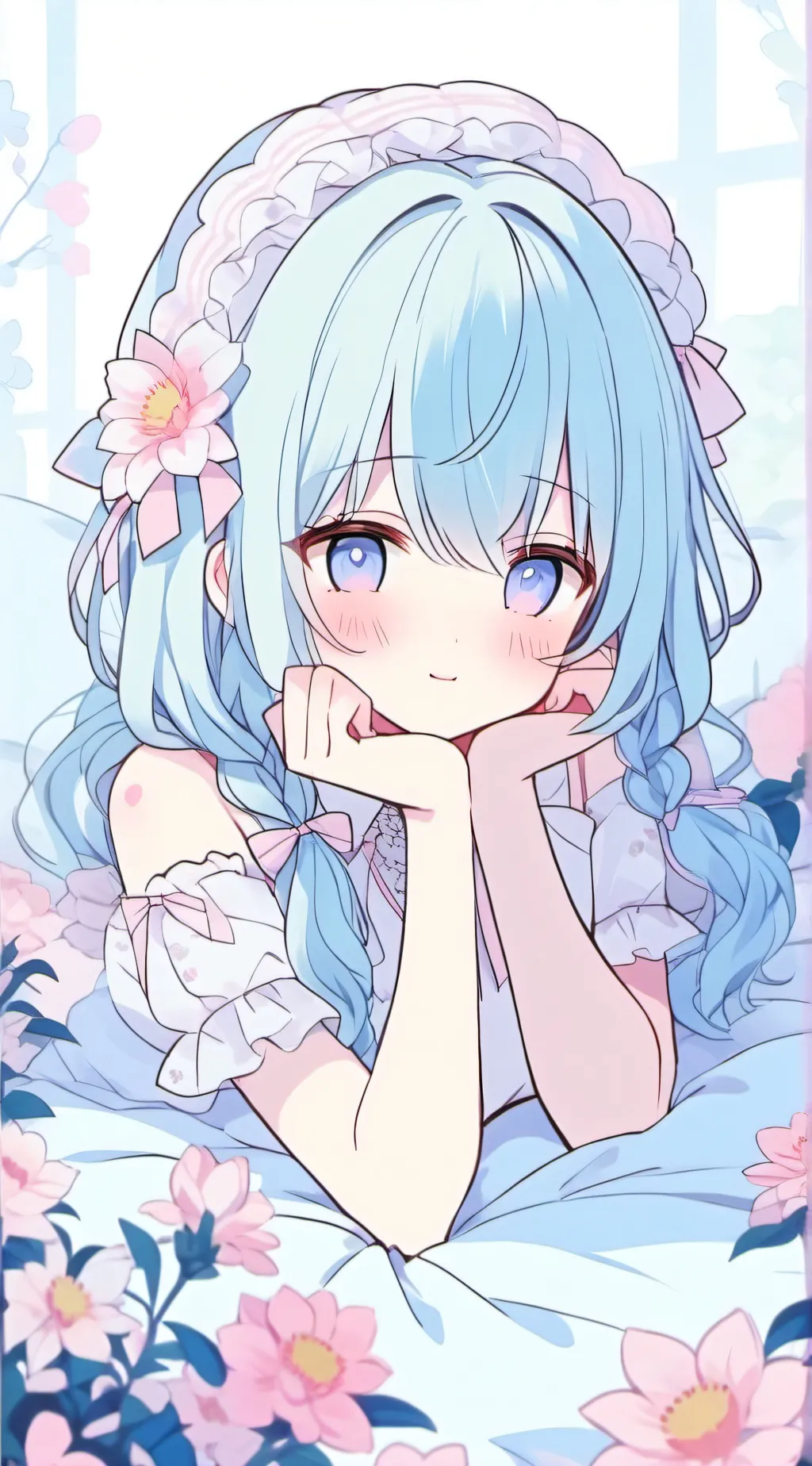 ai character: lily background