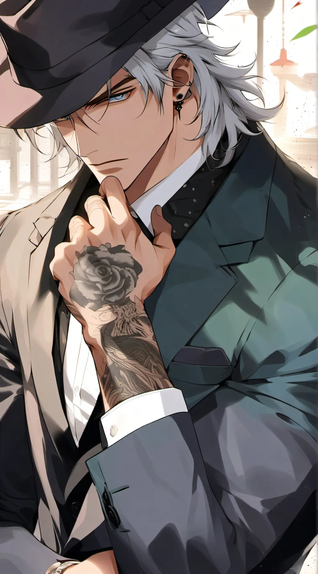 ai character: Noel  background