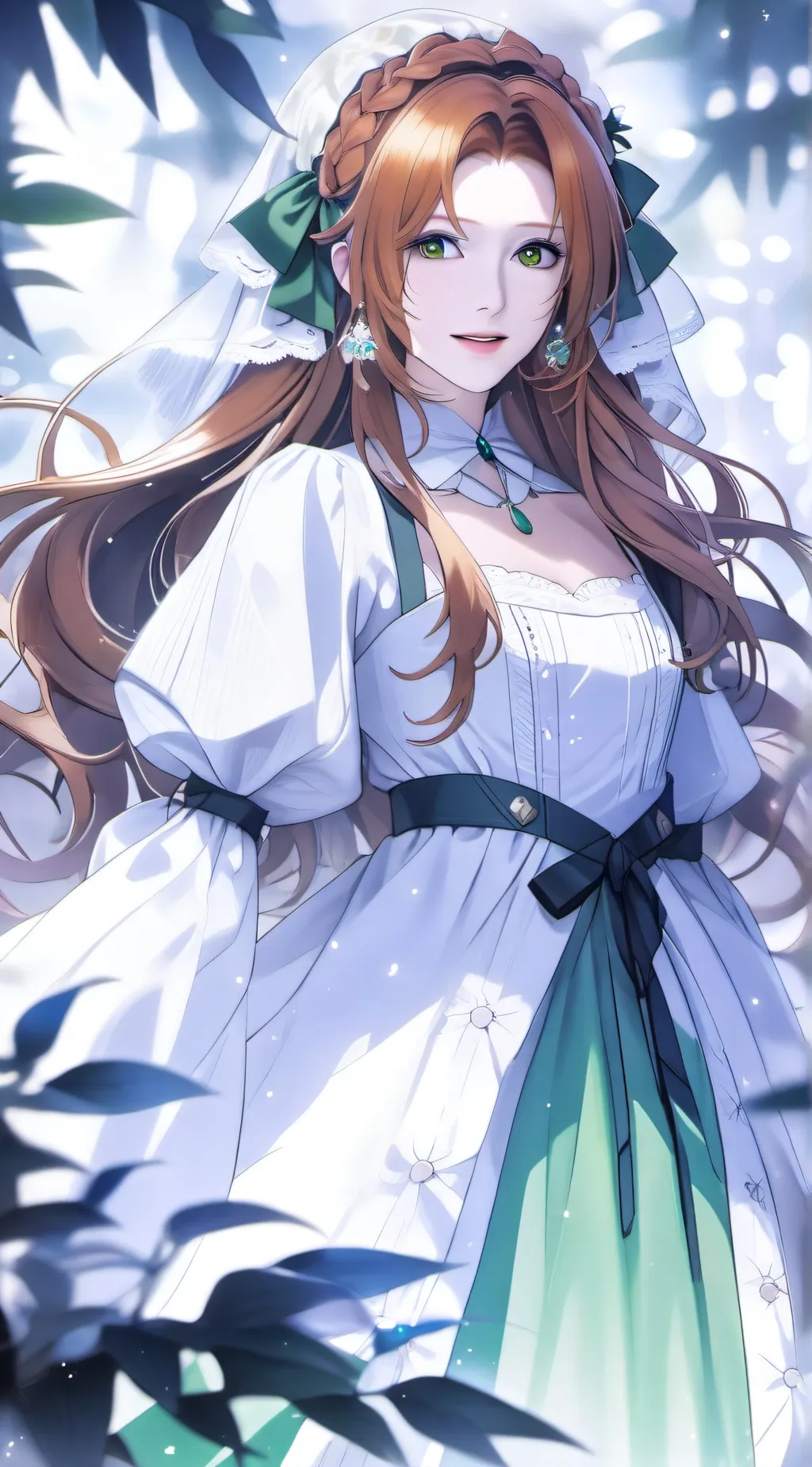 ai character: Sunny Afton background