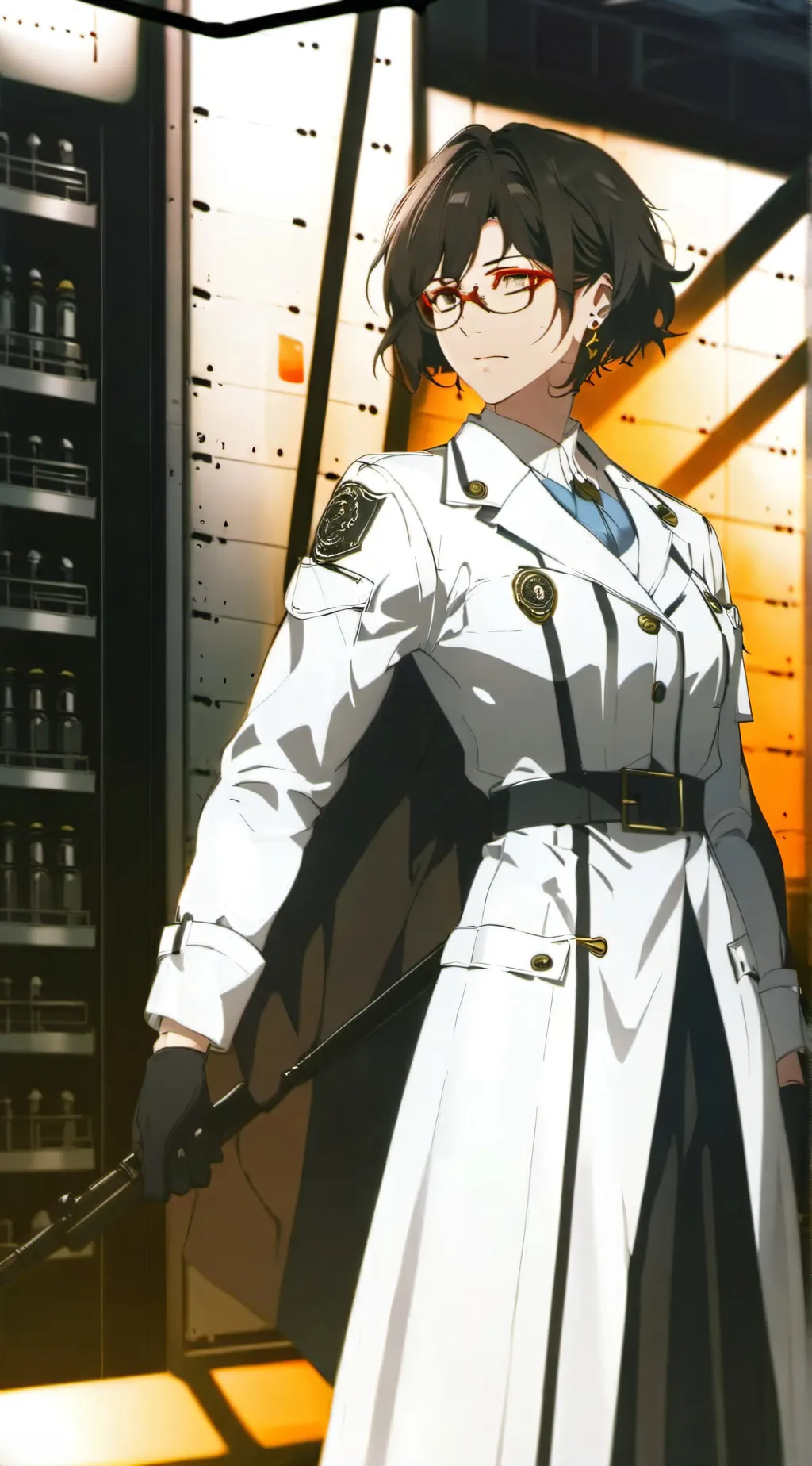 ai character: Scientist background