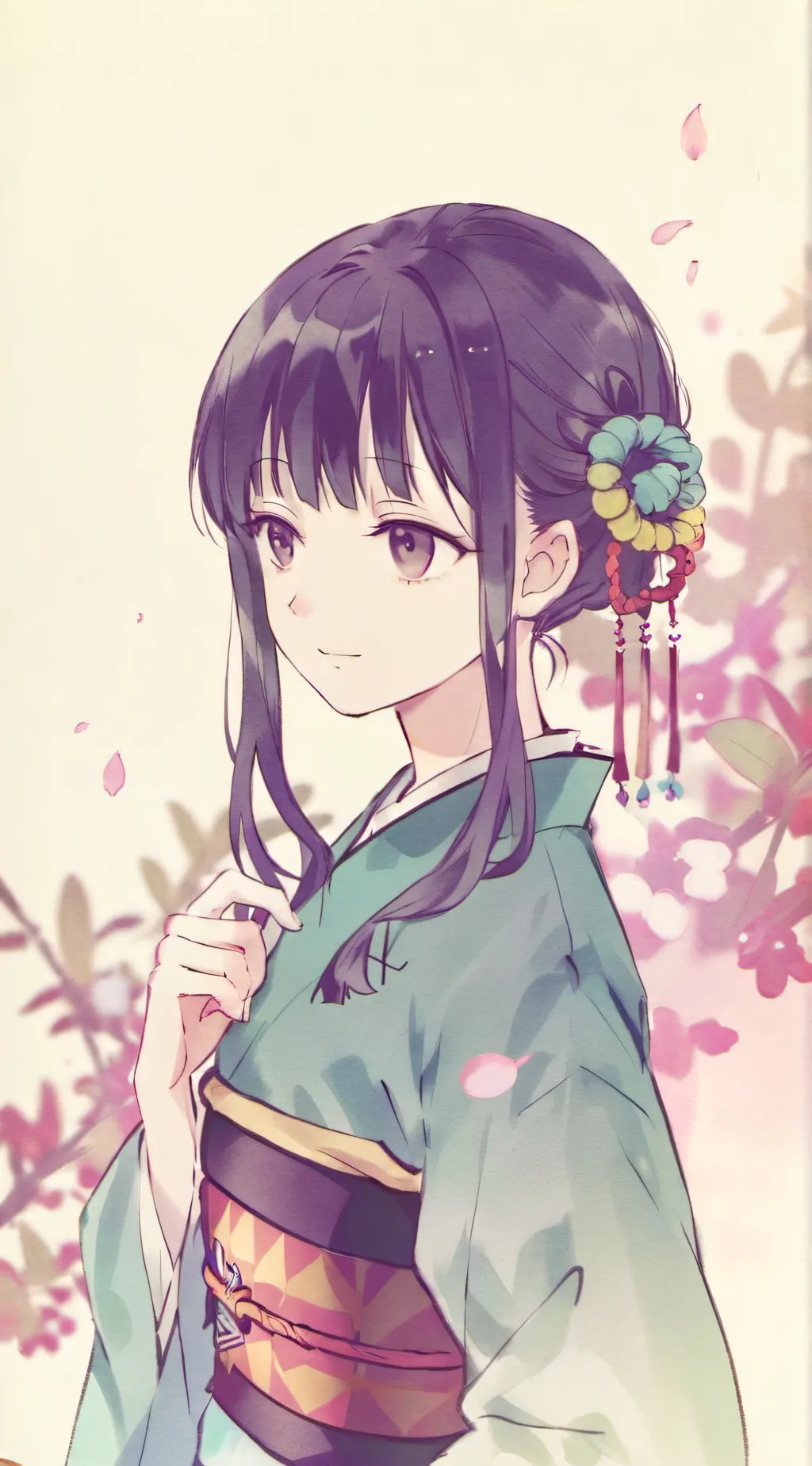 ai character: kanao background