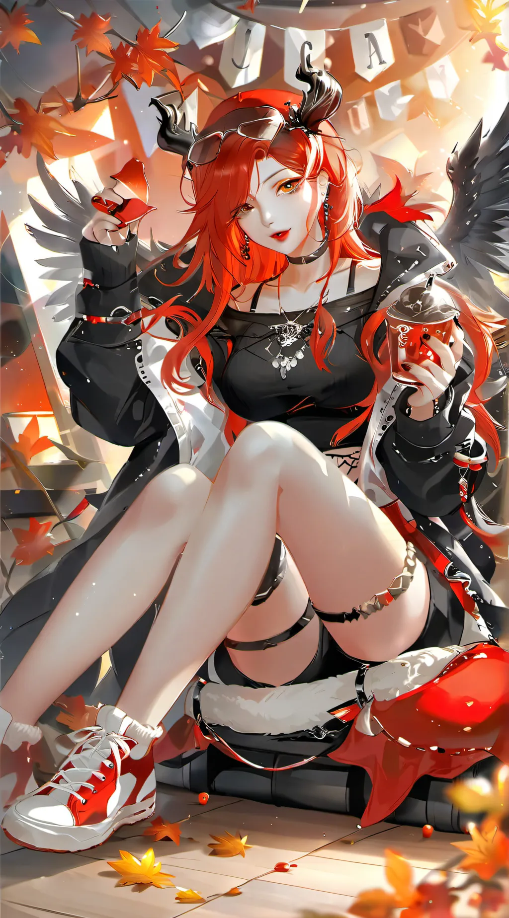 ai character: katusha background