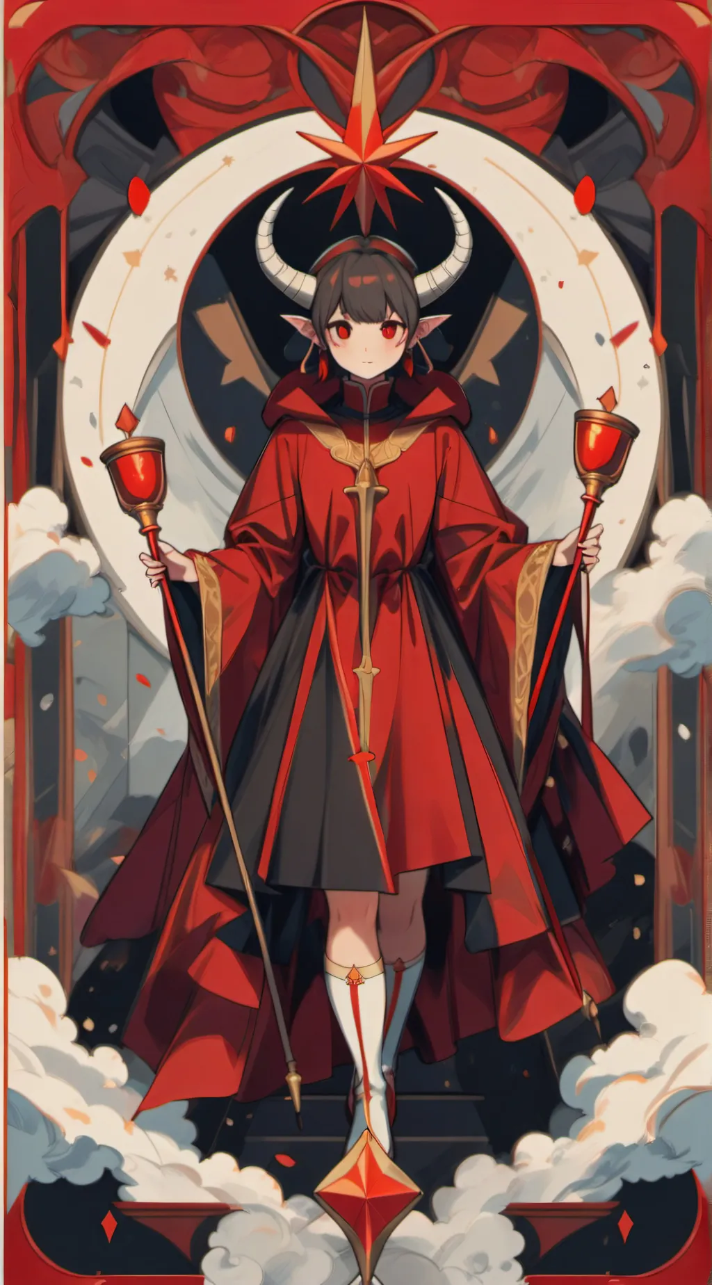 ai character: Hazbin hotel background