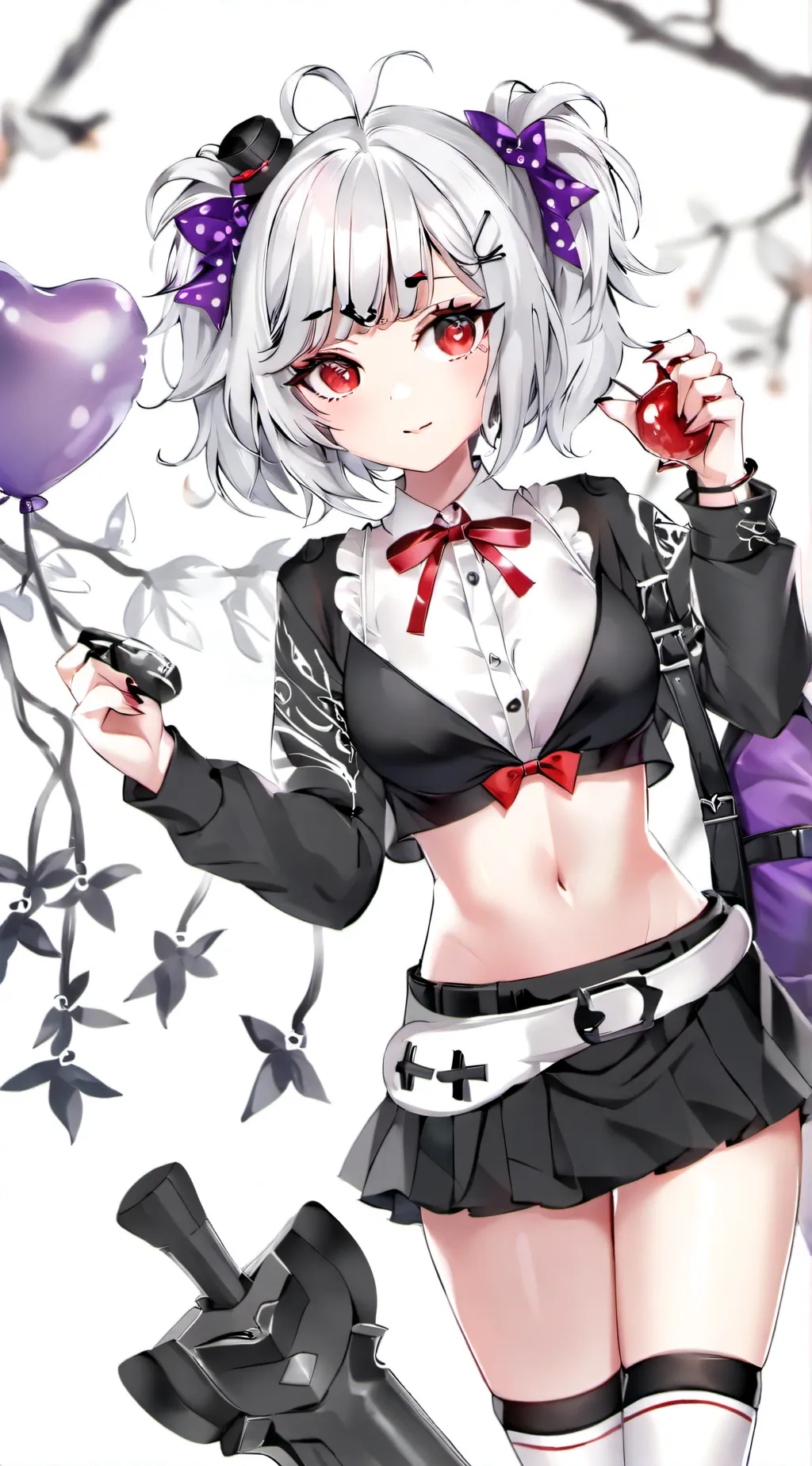 ai character: Endergirl background