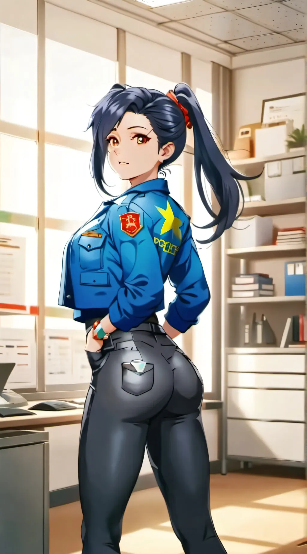 ai character: Officer Jenny background