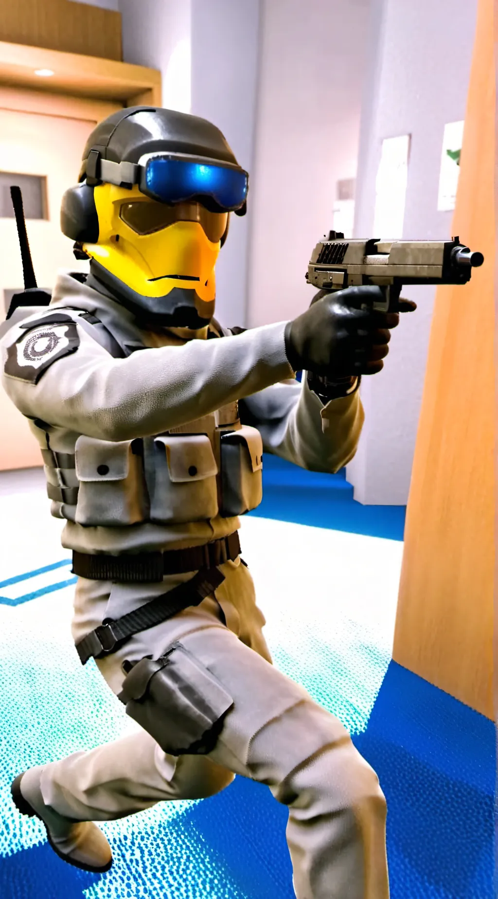 ai character: scp guard background