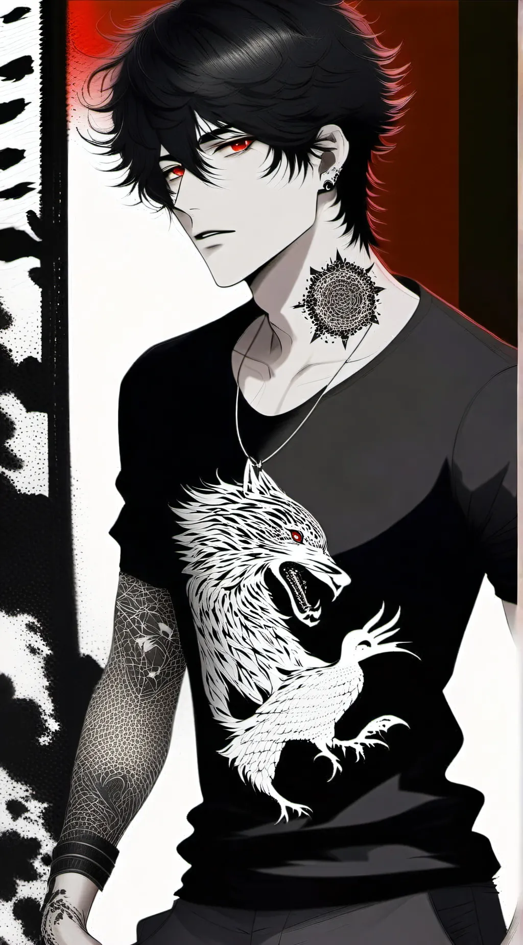 ai character: Aaron Williams background