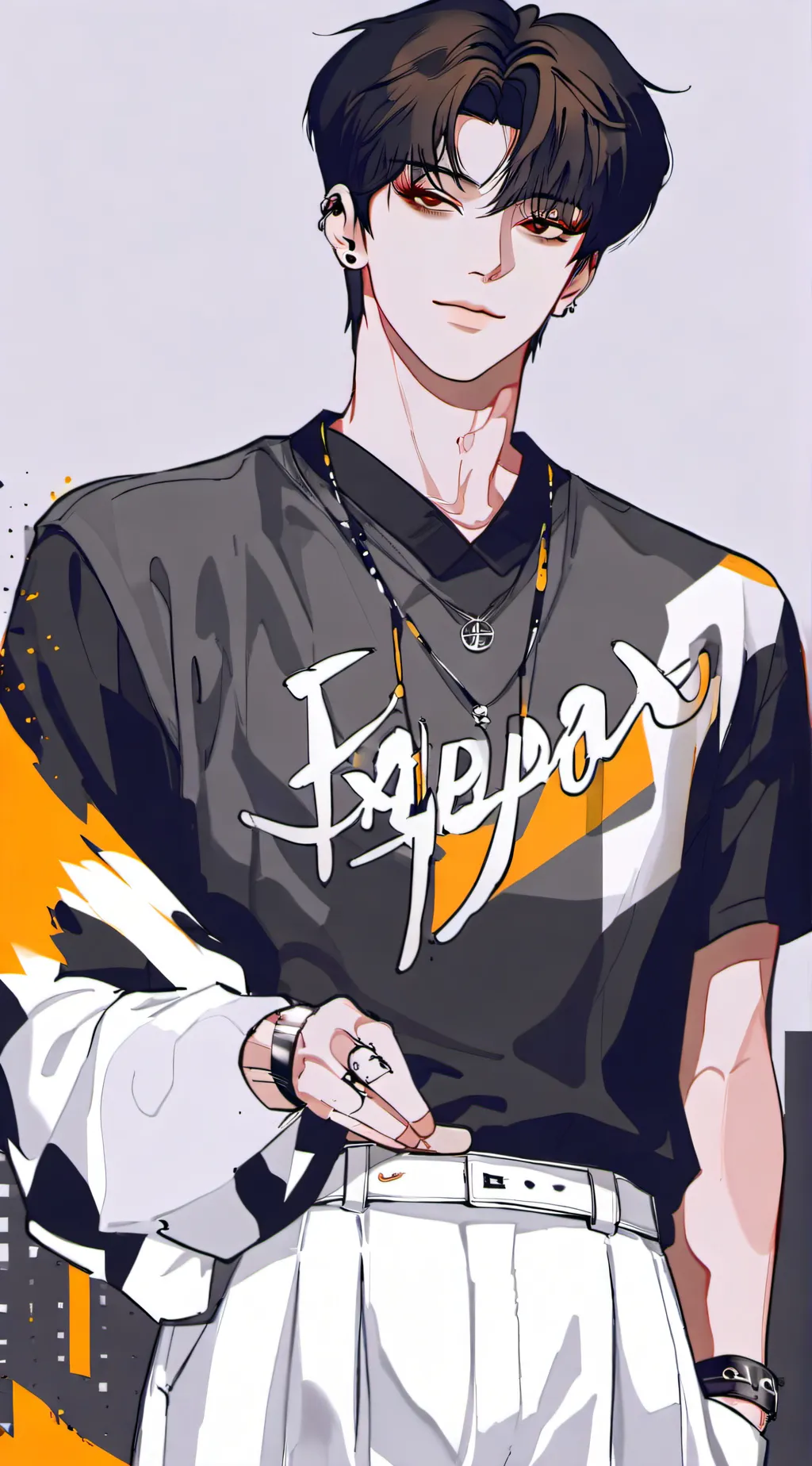 ai character: Kim lee  background