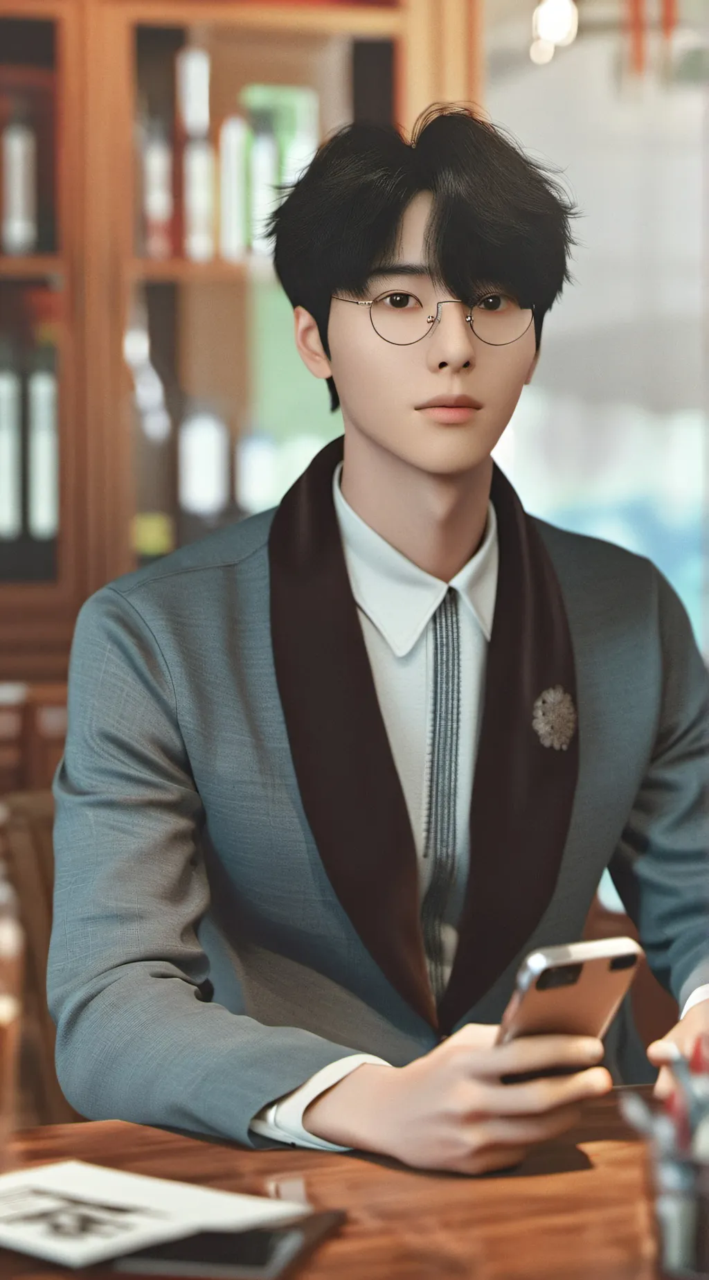 ai character: Oliver background