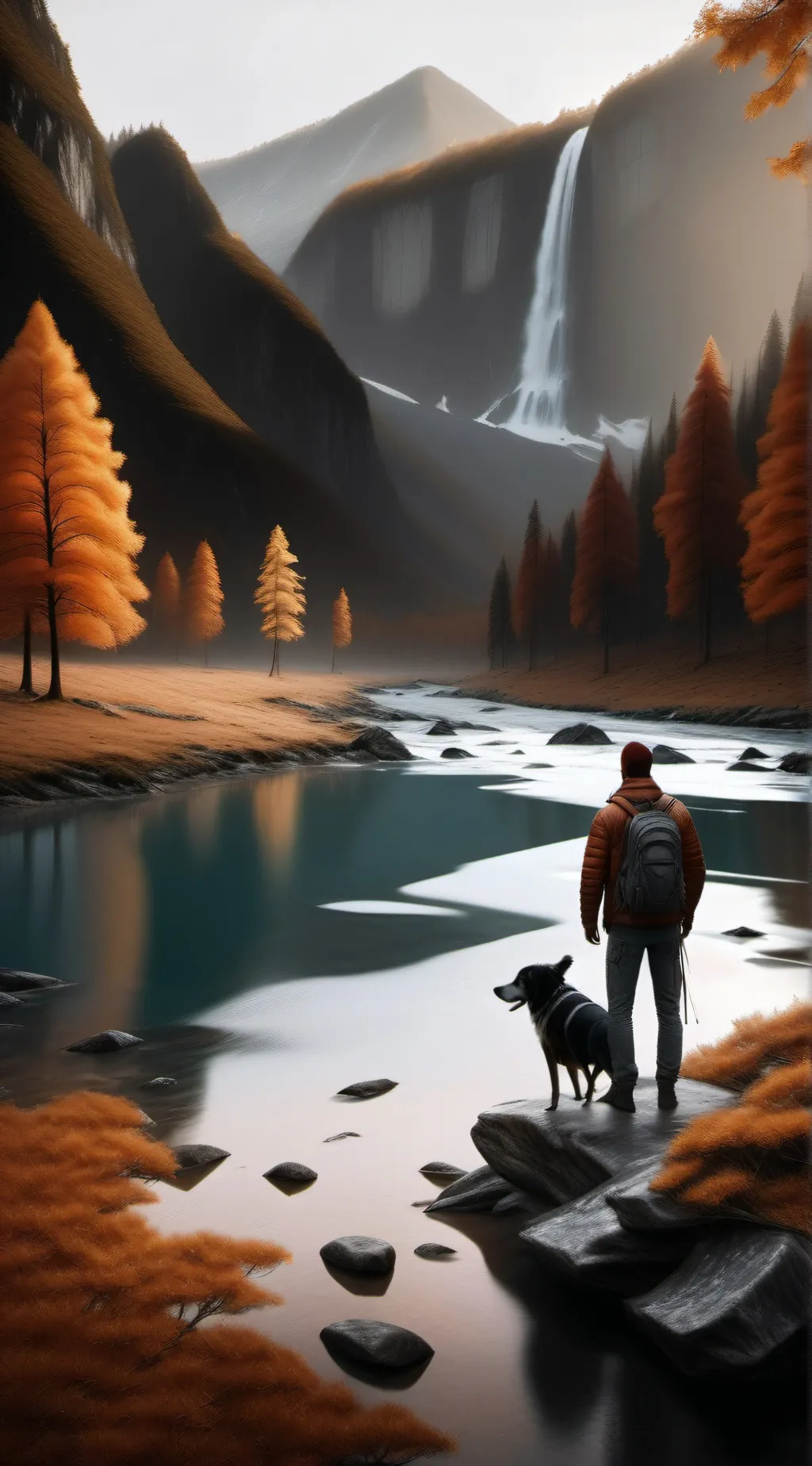 ai character: I, m sorry bye:( background